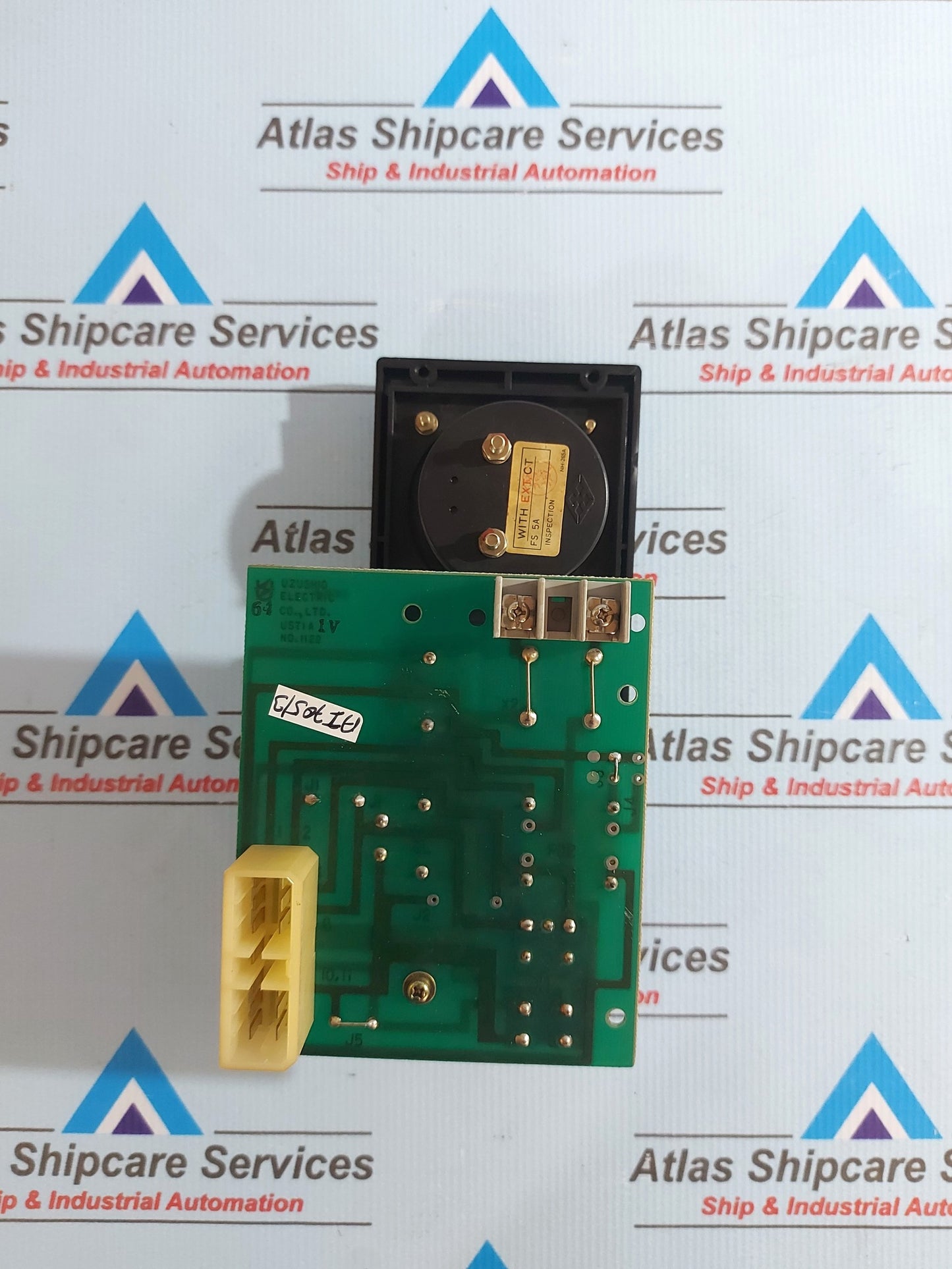 TOYOKEIKI ACF-6 AMP PANEL METER 0-150 WITH UZUSHIO UST1A1V PCB CARD