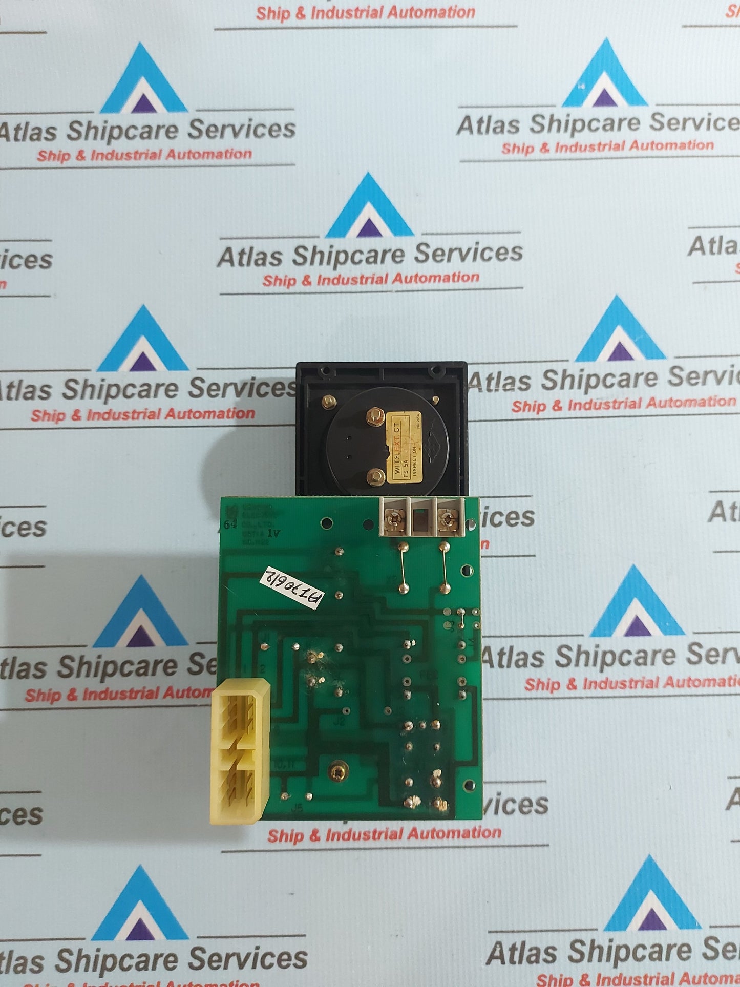 TOYOKEIKI ACF-6 AMP PANEL METER 0-225 WITH UZUSHIO UST1A1V PCB CARD