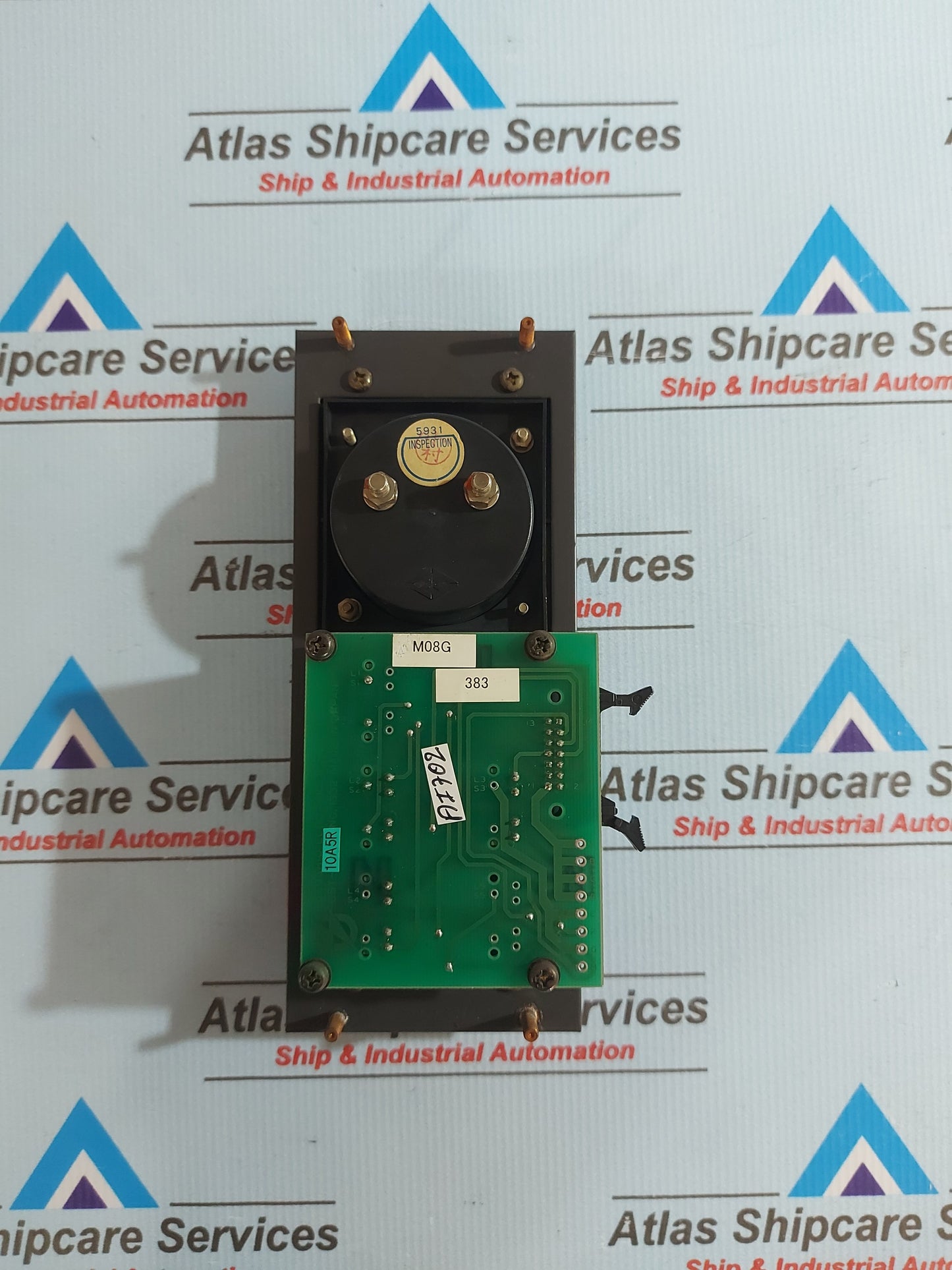 TOYOKEIKI ACF-6 AMP PANEL METER 0-60 WITH UZUSHIO UST-10A5R PCB CARD