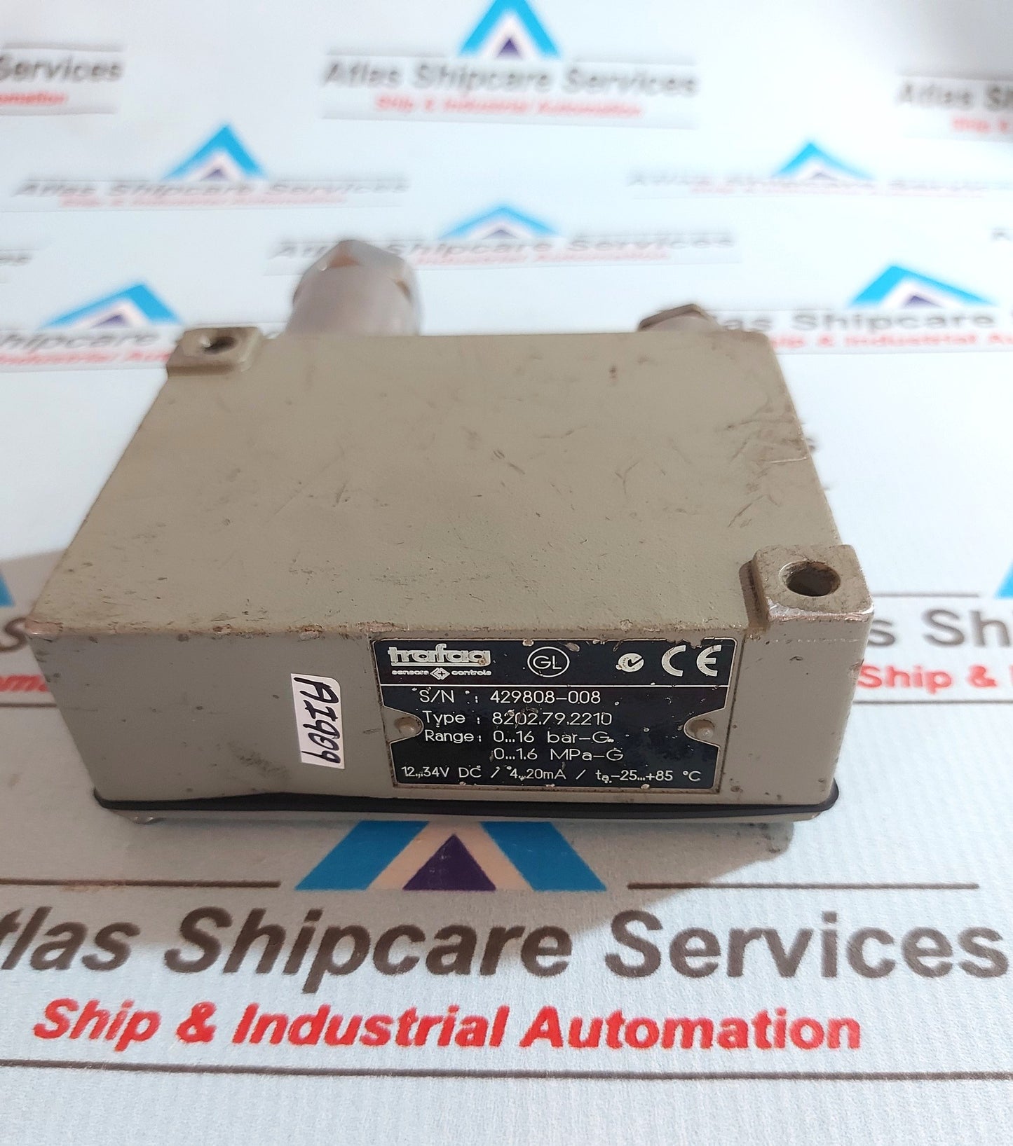 TRAFAG 8202.79.2210 PRESSURE TRANSMITTER 0...16 Bar-G