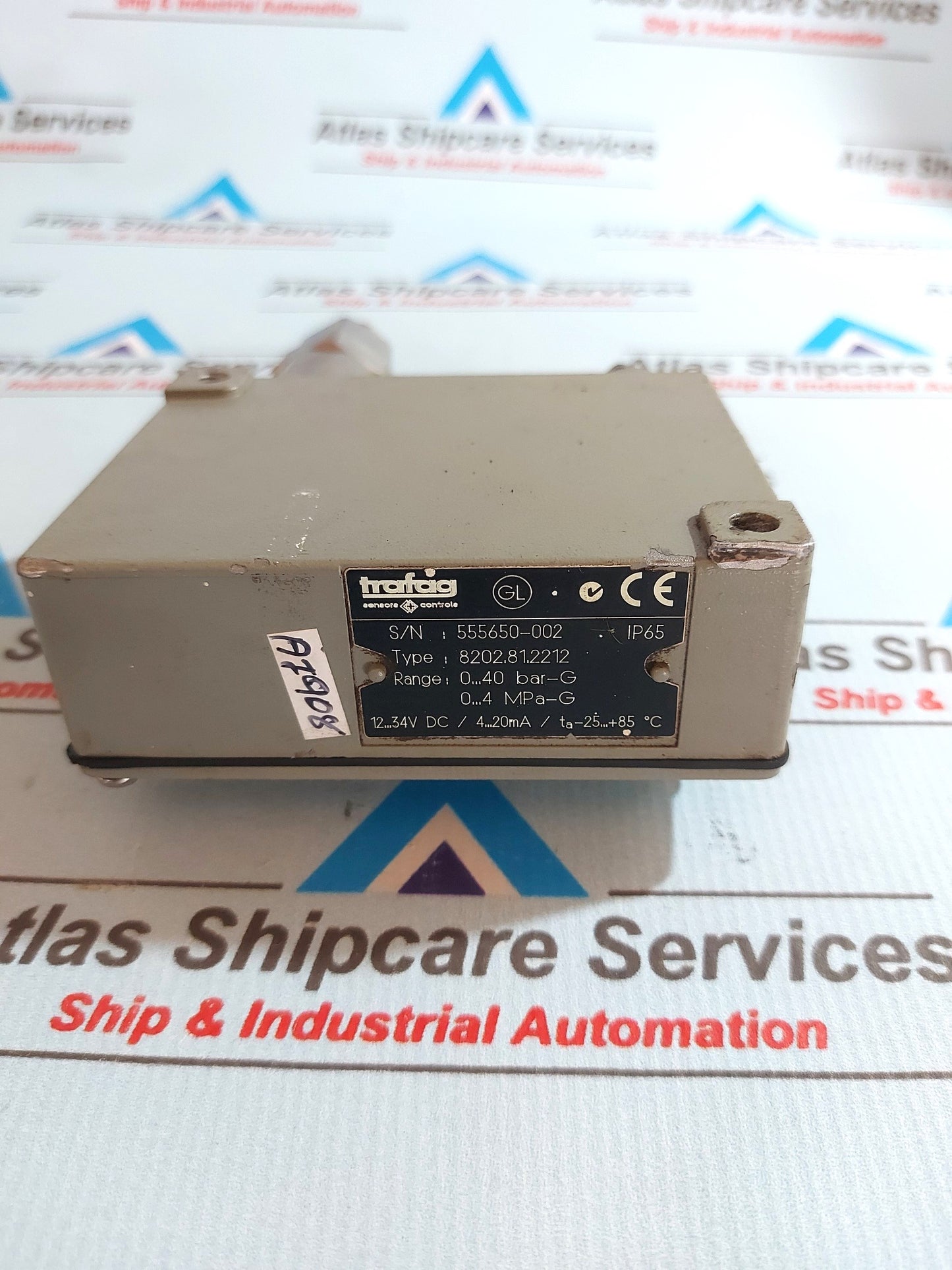 TRAFAG 8202.81.2212 PRESSURE TRANSMITTER 0...40 Bar-G