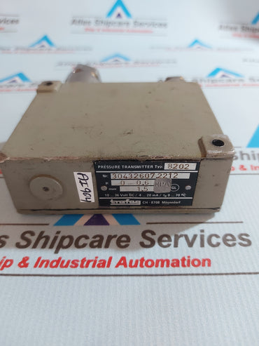 TRAFAG 8202 PRESSURE TRANSMITTER 0...0.6 MPa