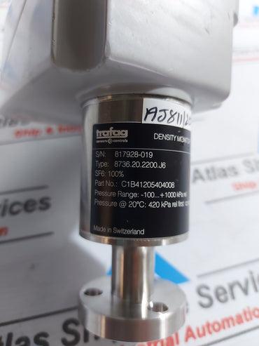 TRAFAG 8736.20.2200.J6 DENSITY MONITOR -100...+1000 kPa