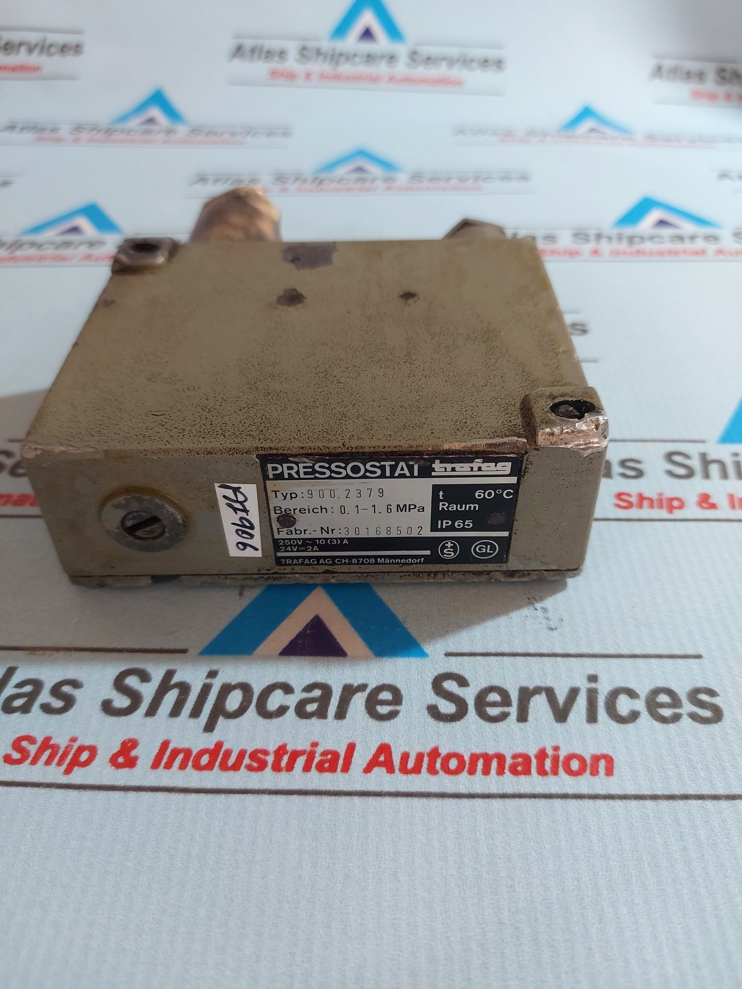 TRAFAG 900.2379 PRESSOSTAT/PRESSURE SWITCH 0.1 - 1.6 MPa