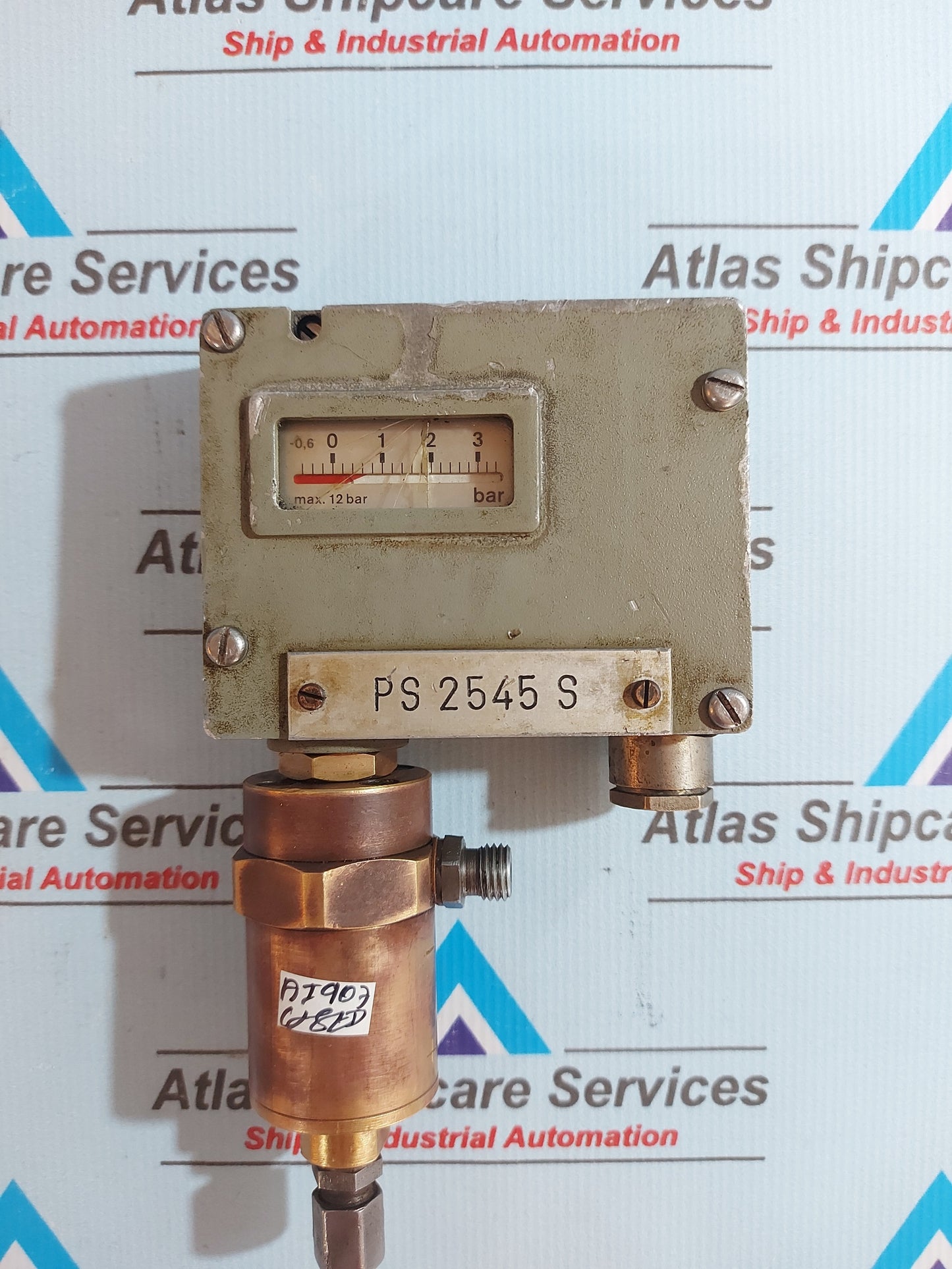 TRAFAG 920.2374 PRESSOSTAT/PRESSURE SWITCH 0.6 - 3.4 Bar