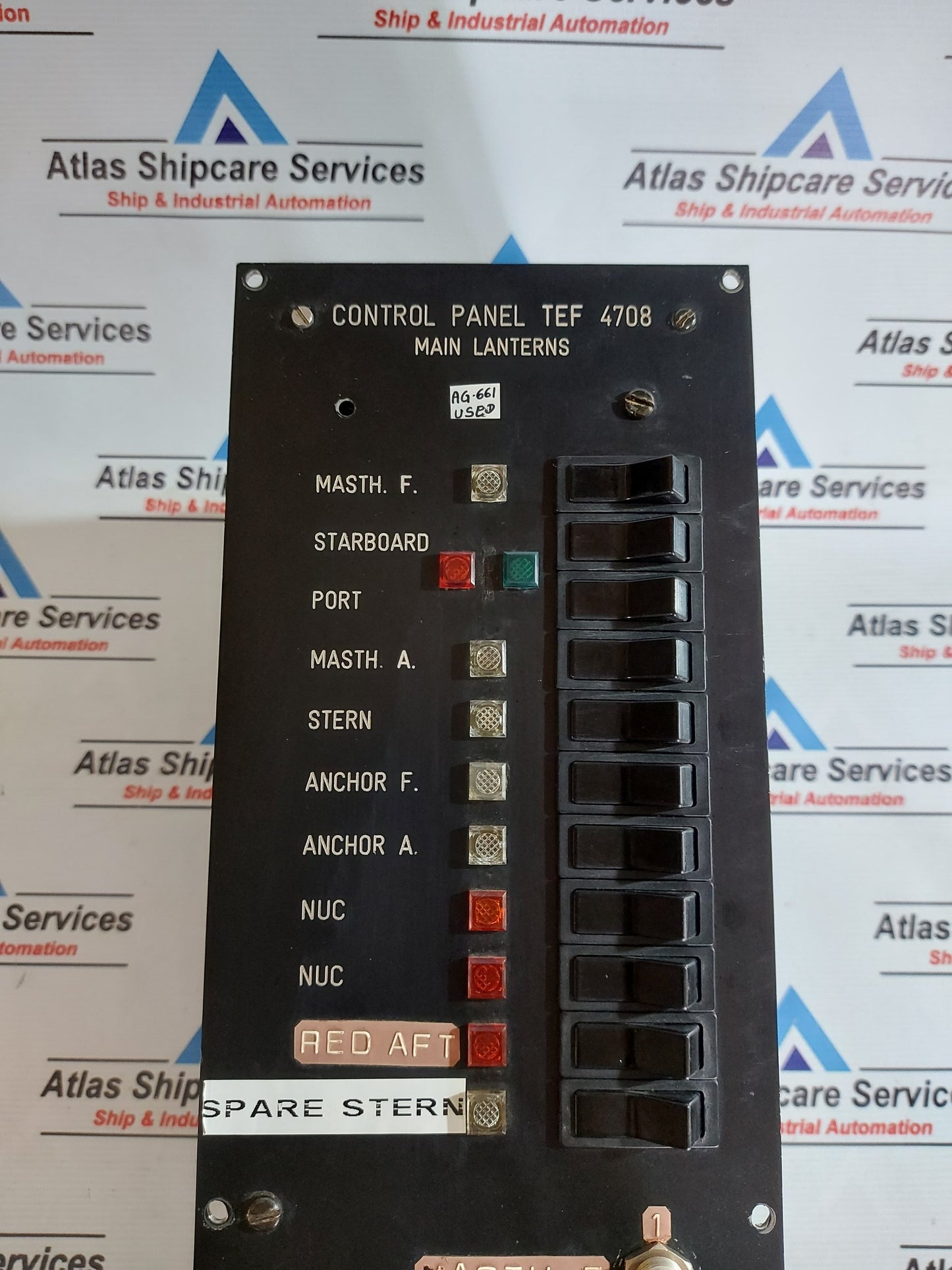 TRANBERG TEF 4708 CONTROL PANEL