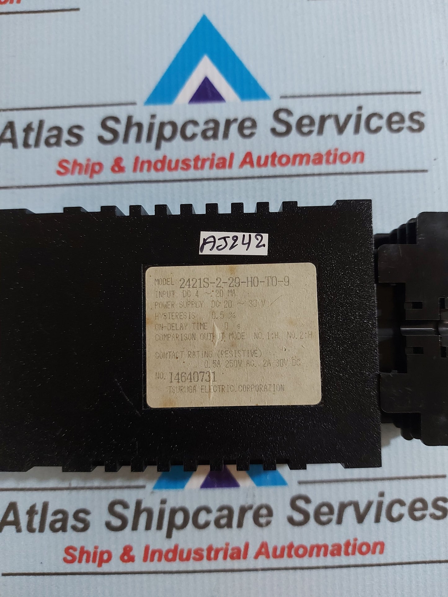 TSURUGA ELECTRIC 2421S-2-29-H0-T0-9 DETEC RELAY WITH IDEC SY4S-05B SOCKET