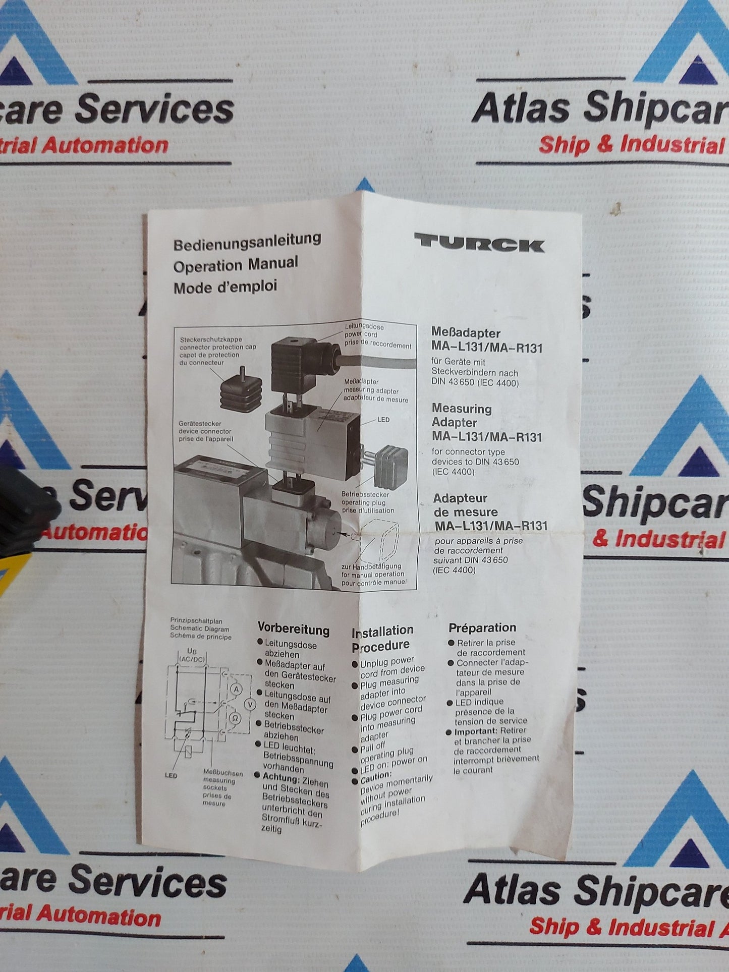 TURCK MA-R131 PROXIMITY SENSOR 12-250VAC/DC 4A
