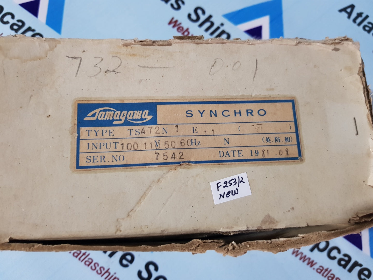 Tamagawa Seiki TS472N1E11 TX Synchro Motor
