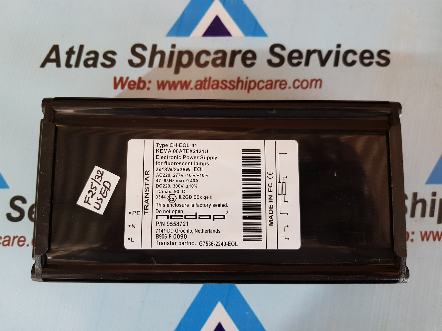 Transtar CH-EOL-41 Electronic Power Supply For Fluorescent Lamps