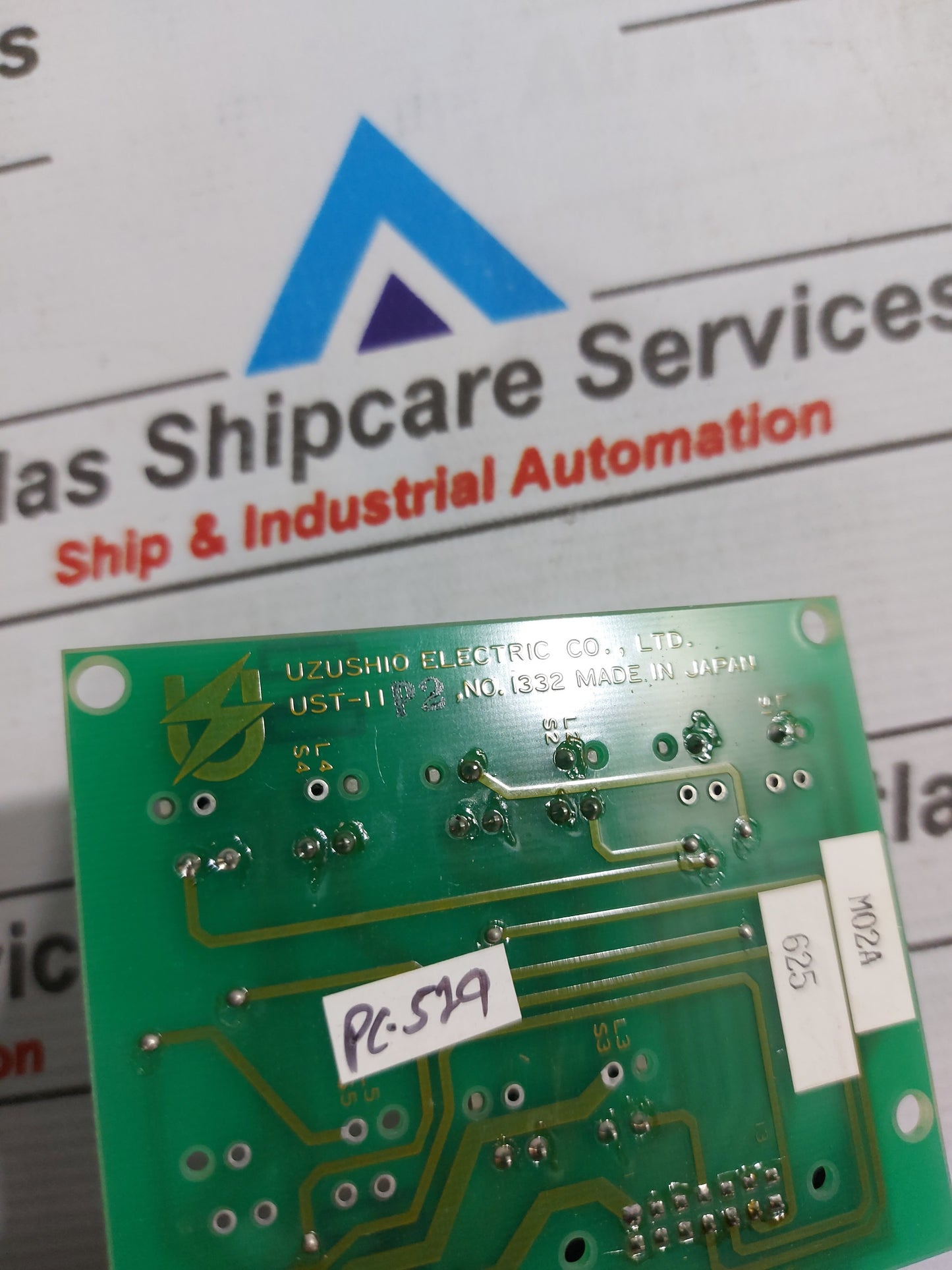 UZUSHIO ELECTRIC UST-11P2 PCB CIRCUIT BOARD NO.1332