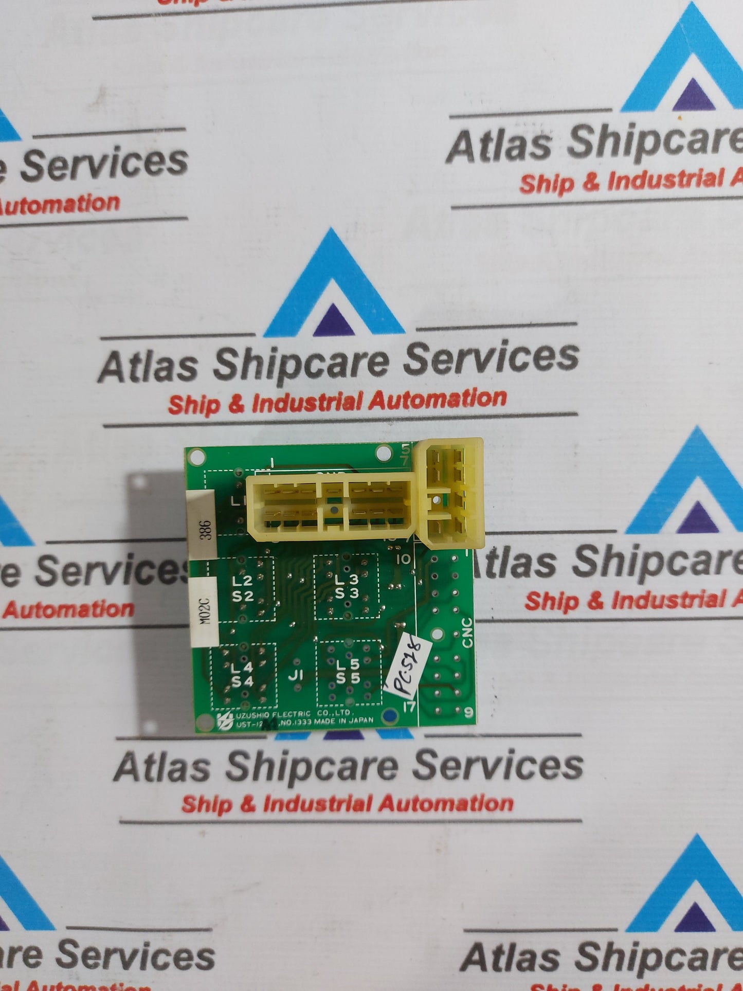 UZUSHIO ELECTRIC UST-12A4 PCB CIRCUIT BOARD NO.1333
