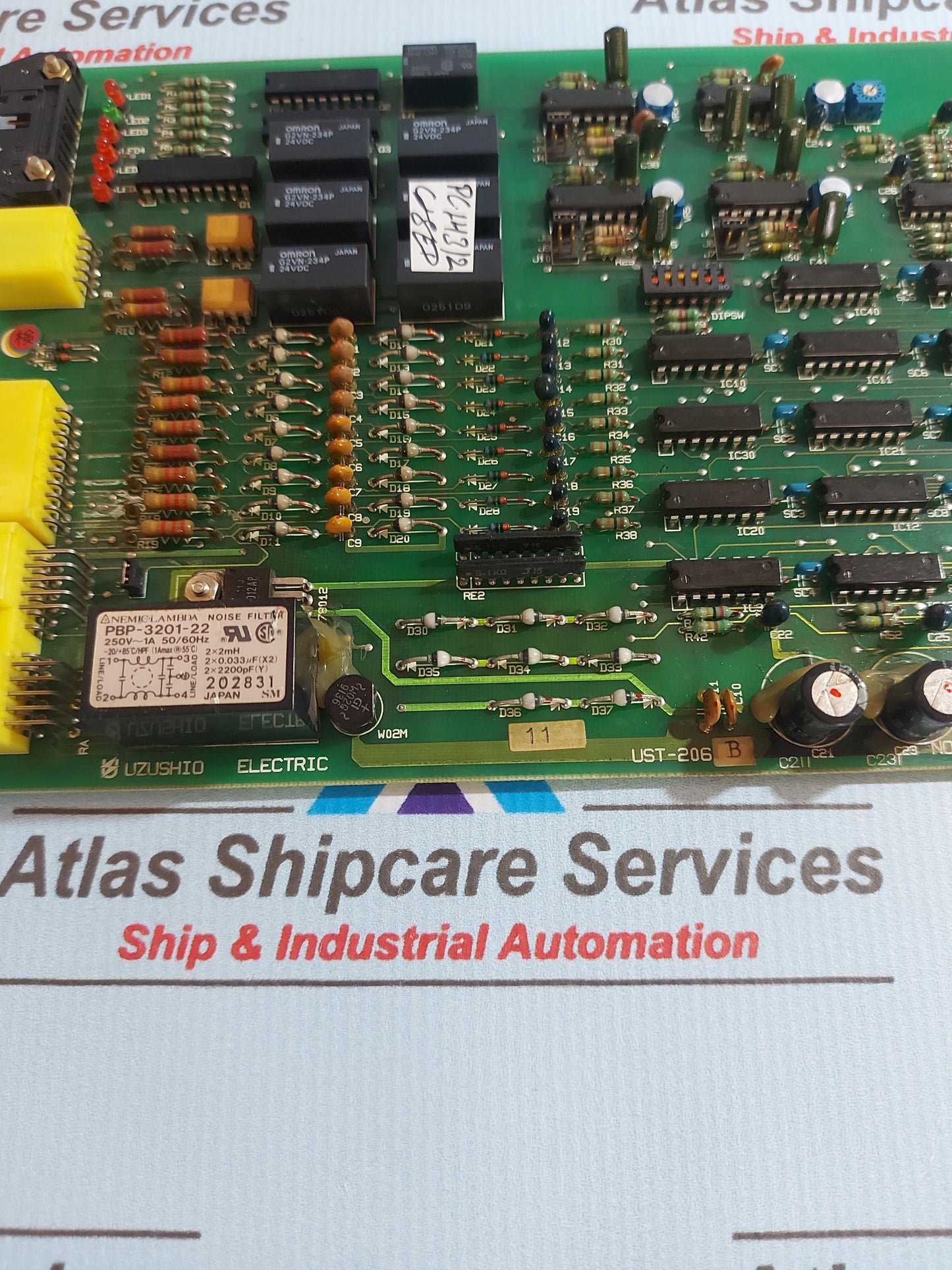 UZUSHIO ELECTRIC UST-206B GROUP STARTER CONTROL BOARD