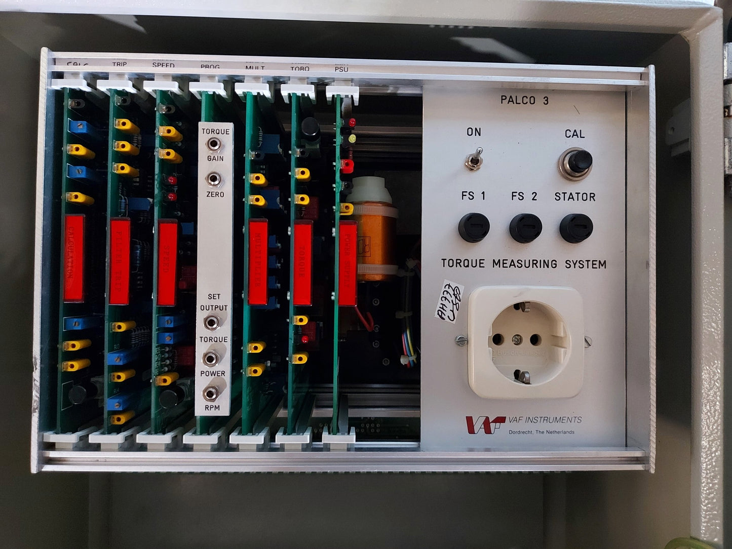VAF INSTRUMENT PALCO PROPELLERSHAFT MEASUREMENT PANEL