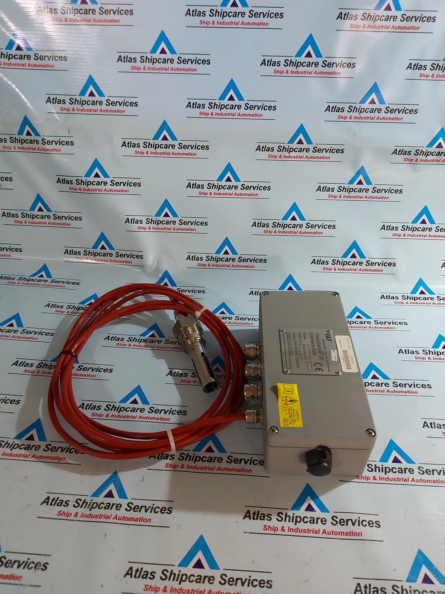 VAF INSTRUMENTS VISCOSENSE 3D 0279-0111 INTERFACE BOX WITH SENSOR