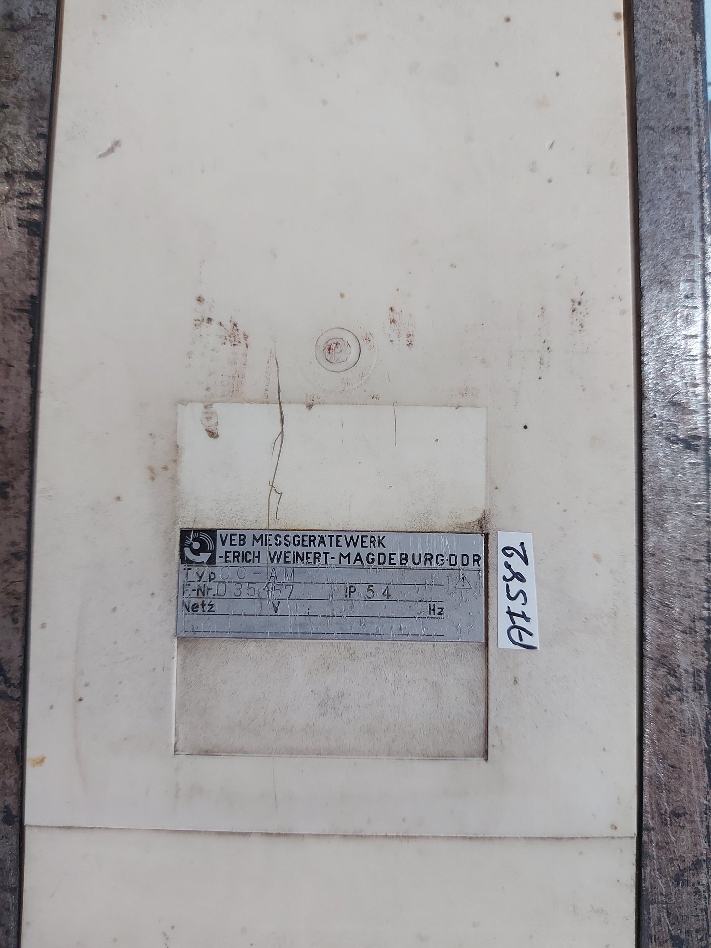 VEB MESSGERATEWERK CC-AM EAW MAGDEBURG-DDR