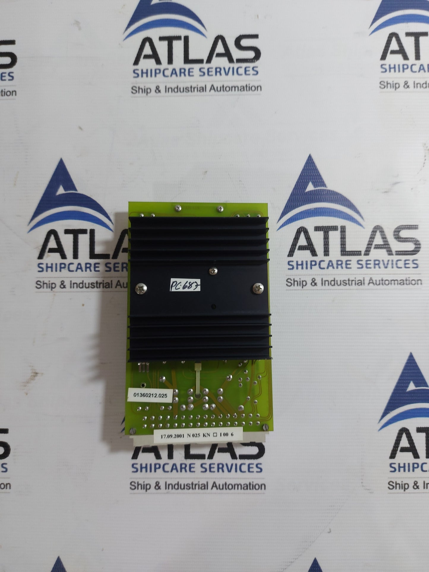 VICKERS EEA-PAM-119-A-10 POWER AMPLIFIER BOARD