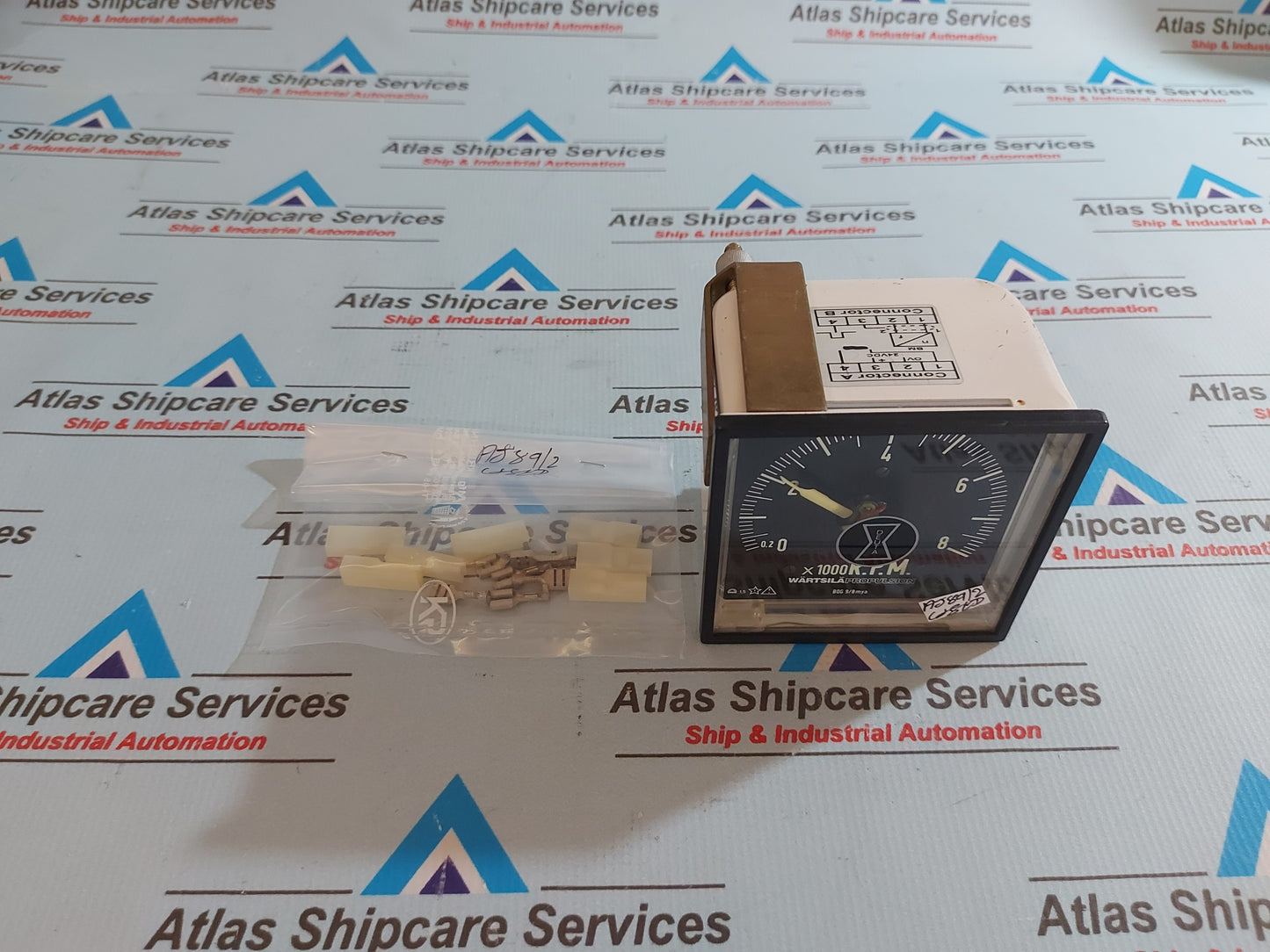 WARTSILA BQG 9/8mya R.P.M. METER