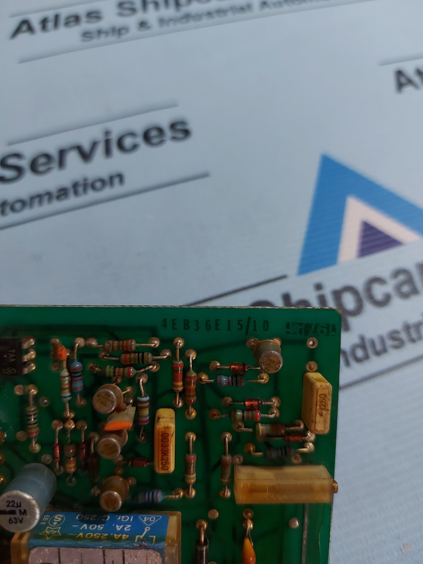 WARTSILA BW5MV PCB CARD 4EB36E15/10