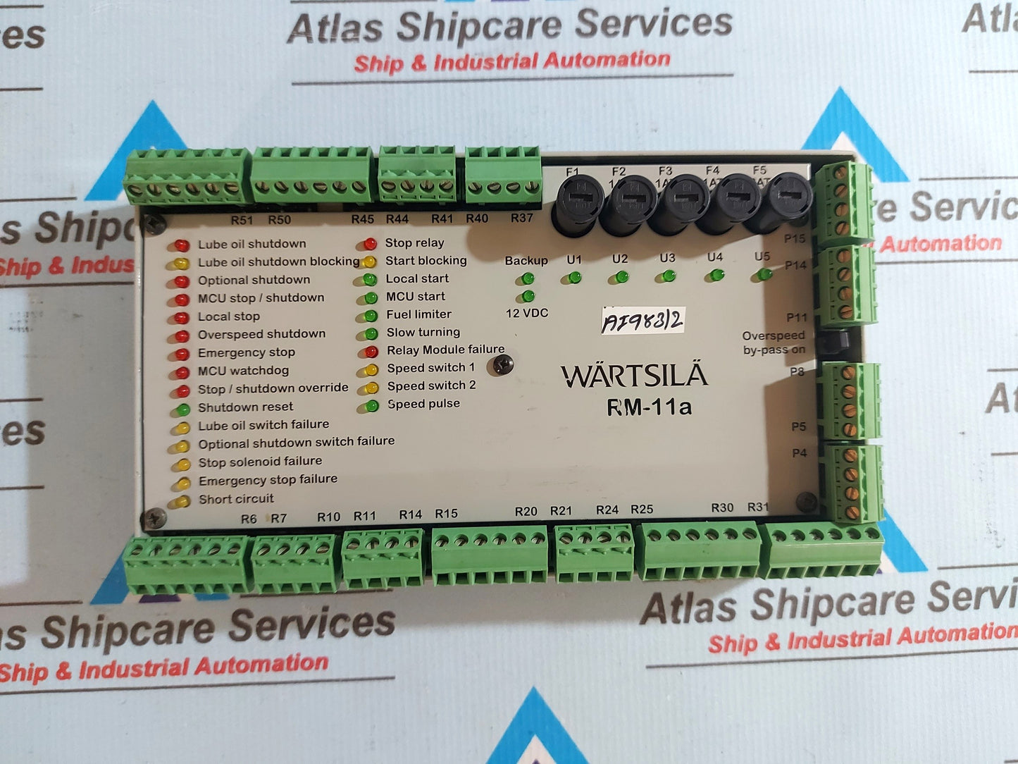 WARTSILA RM-11a SAFETY RELAY MODULE