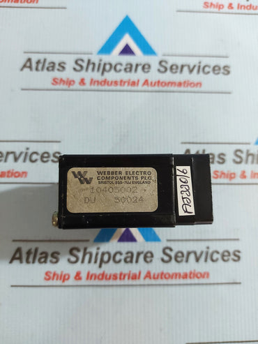 WEBBER ELECTRO COMPONENTS SOLENOID VALVE 10405002 DU 50024