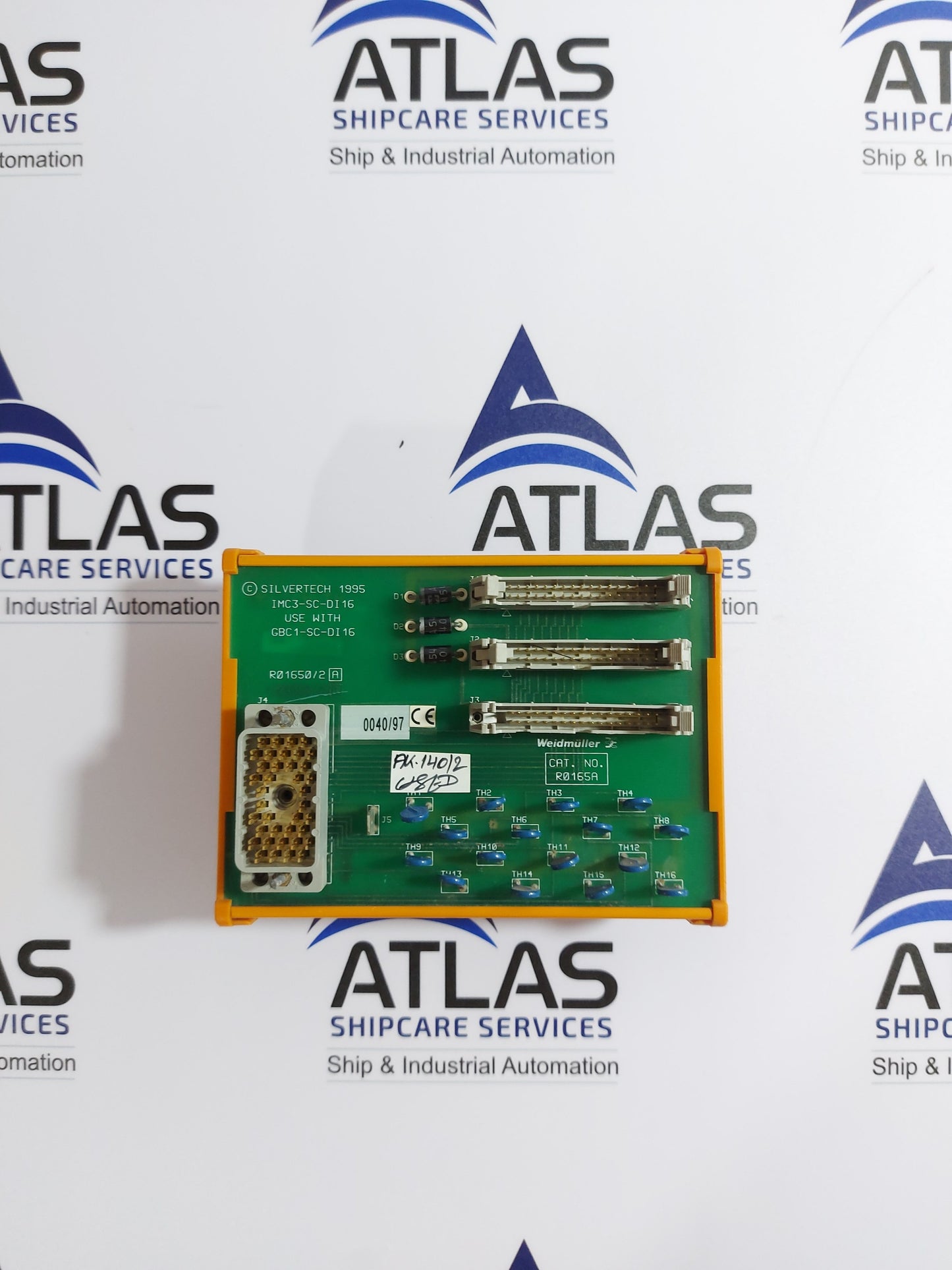 WEIDMULLAR R0165A IMC3-SC-DI16 GBC1-SC-DI16 R01650/2A INTERFACE CIRCUIT PCB CARD