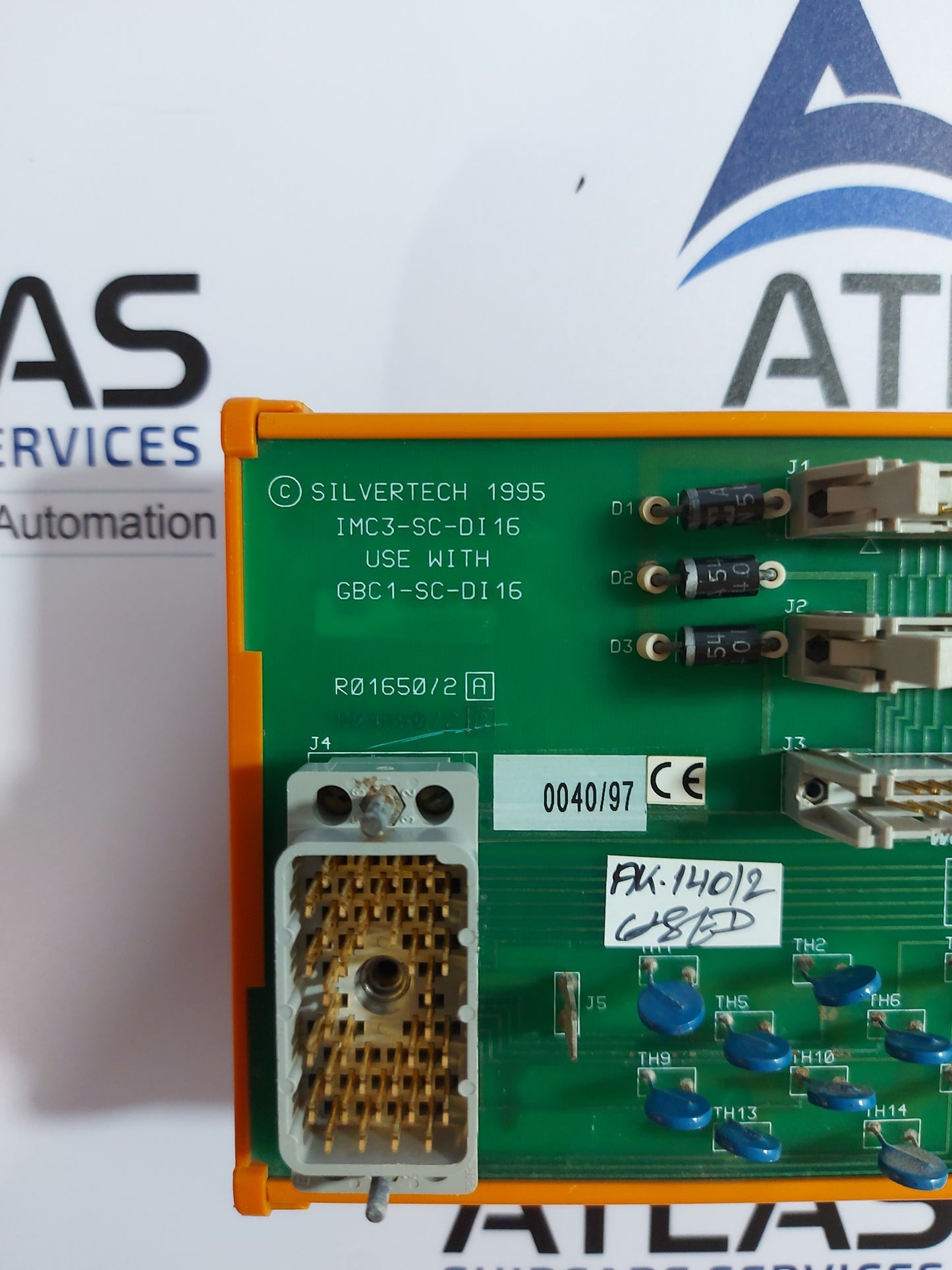 WEIDMULLAR R0165A IMC3-SC-DI16 GBC1-SC-DI16 R01650/2A INTERFACE CIRCUIT PCB CARD