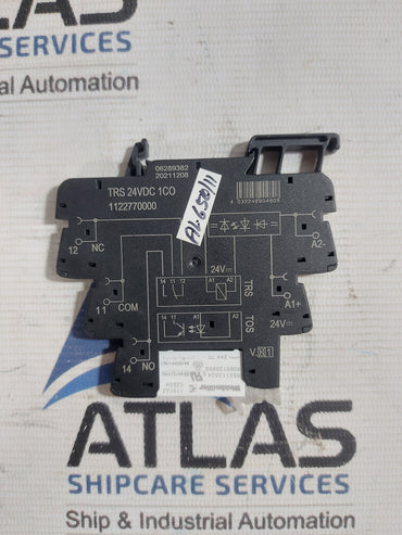 WEIDMULLER TRS 24VDC 1CO 1122770000 ULTRA THIN RELAY 24VDC