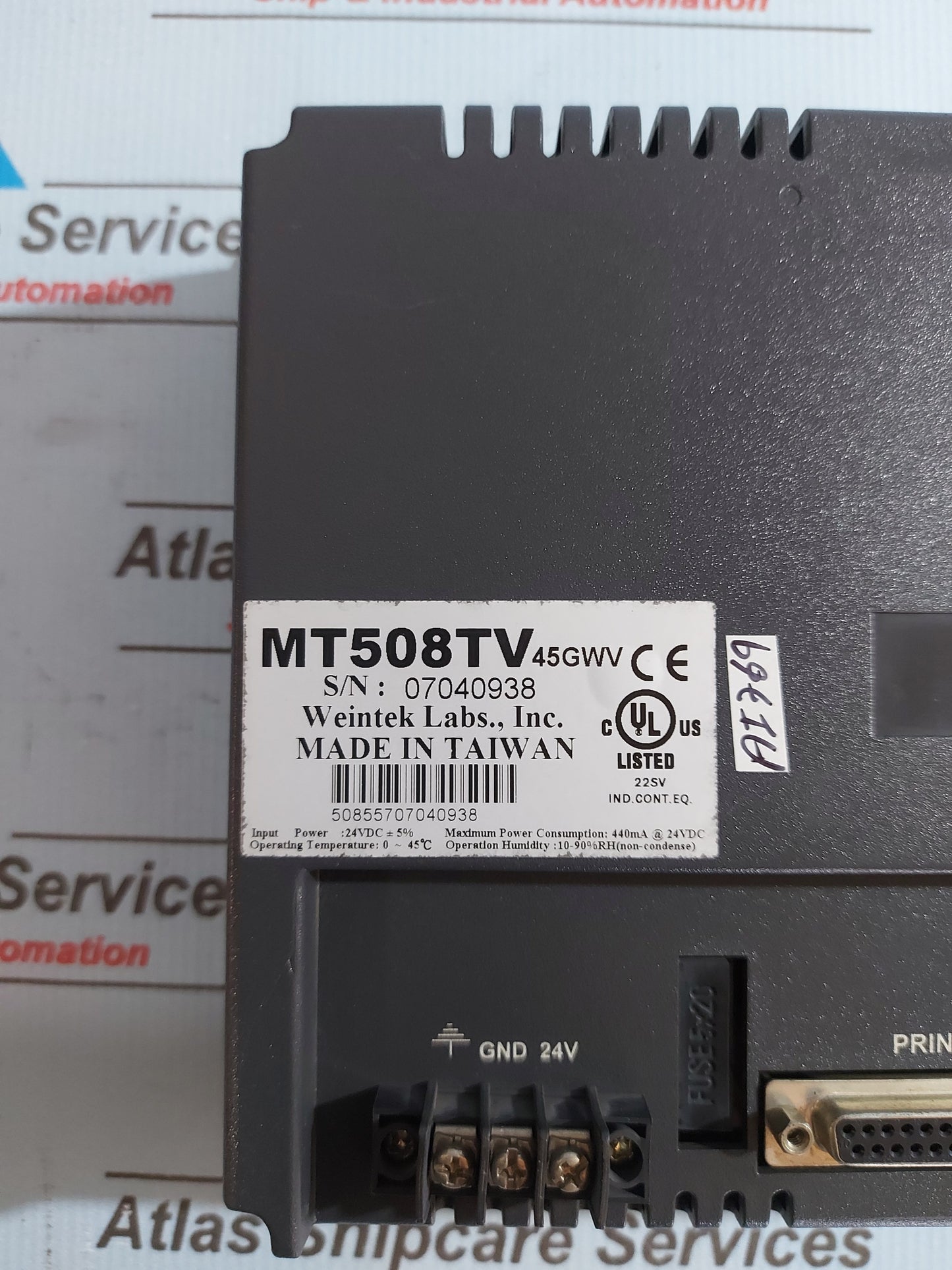 WEINTEK MT508TV 45GWV TOUCH SCREEN