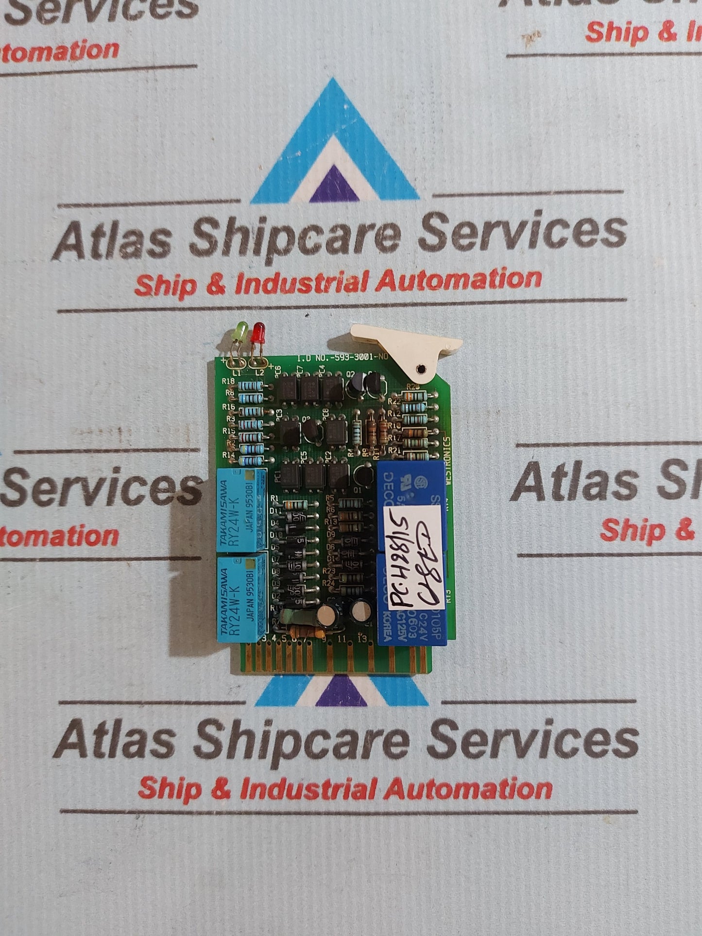 WESTRONICS 593-3001-NO PCB VALVE CONTROL UNIT