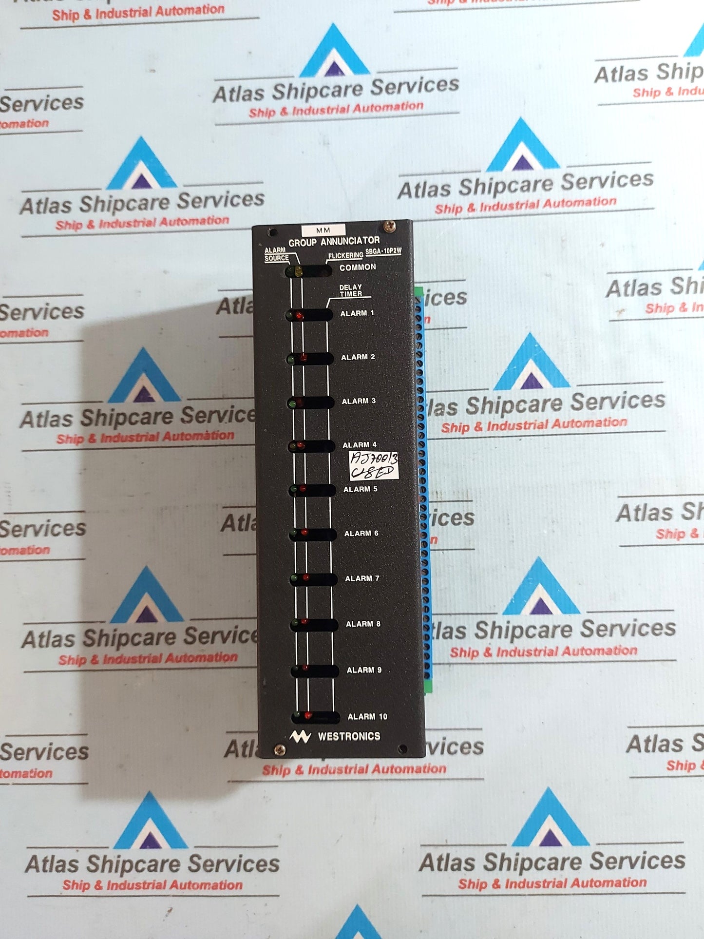WESTRONICS SBGA-10P2W SEOBU ELECTRONICS GROUP ANNUNCIATOR