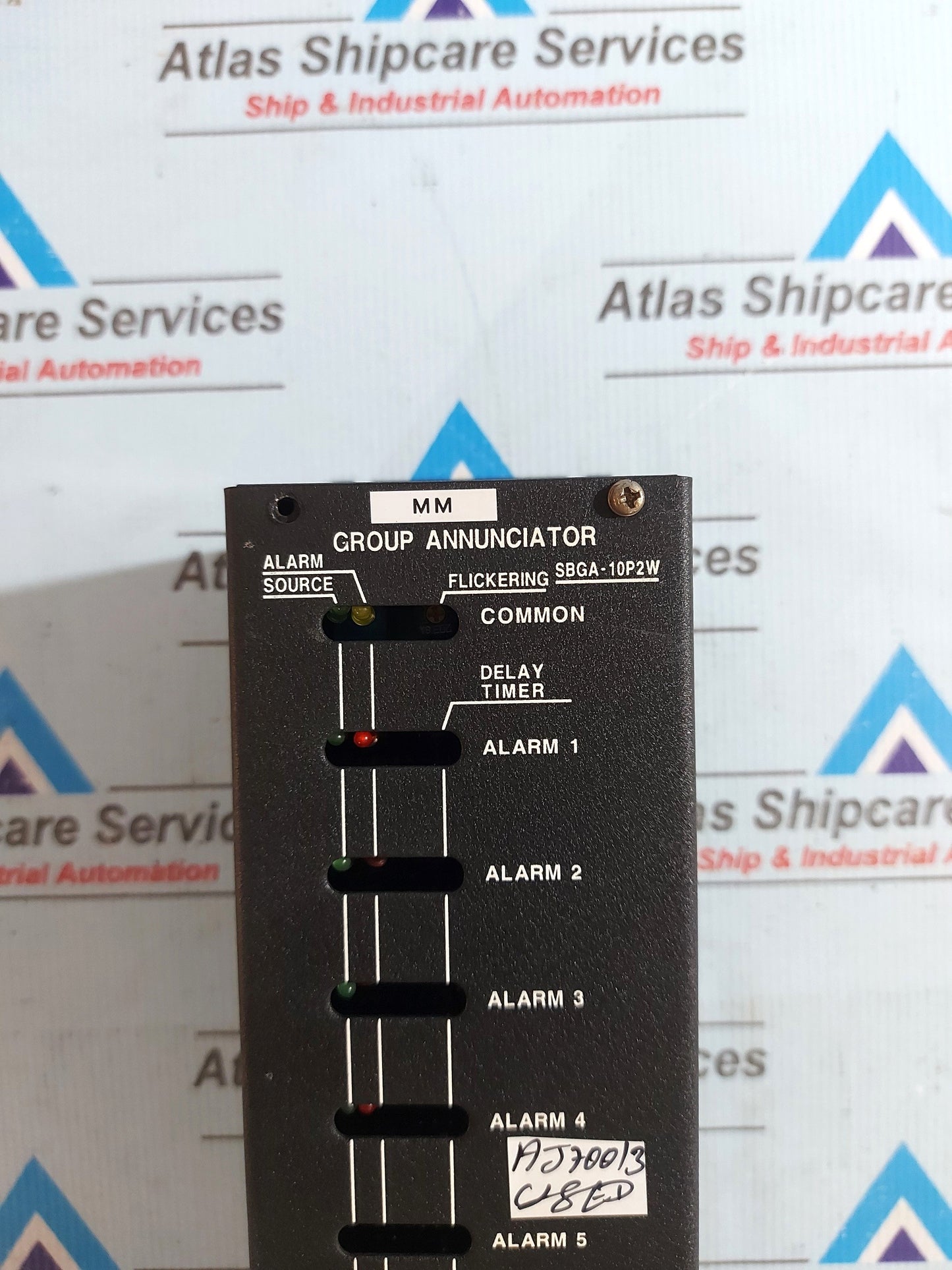 WESTRONICS SBGA-10P2W SEOBU ELECTRONICS GROUP ANNUNCIATOR