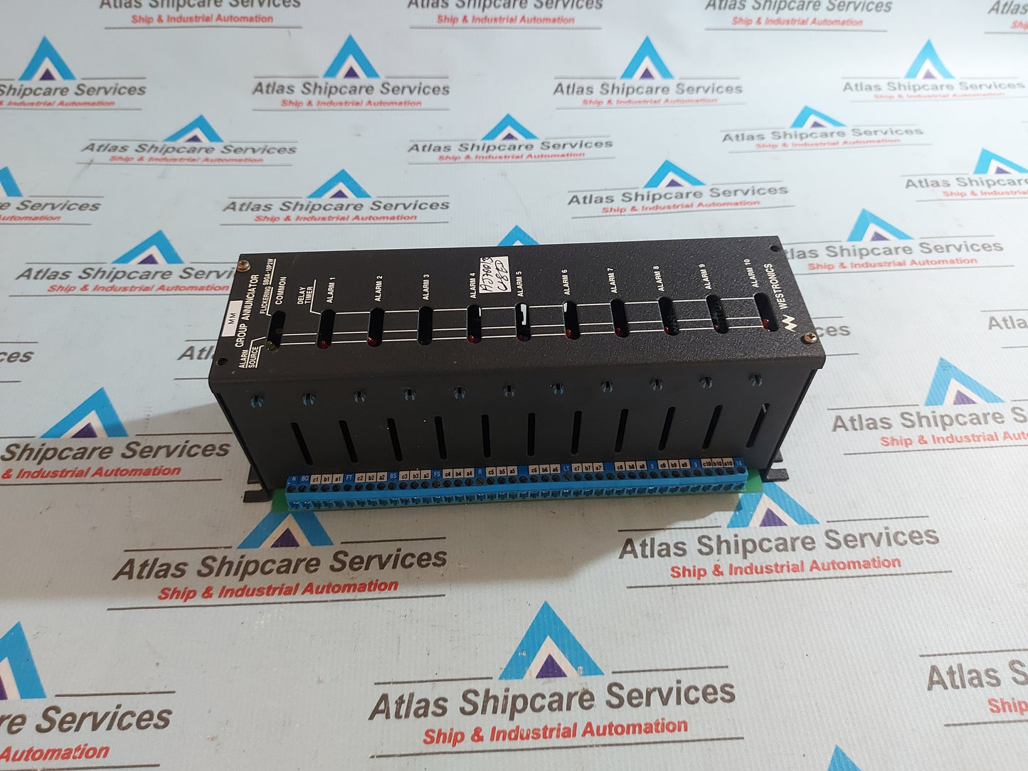 WESTRONICS SBGA-10P2W SEOBU ELECTRONICS GROUP ANNUNCIATOR