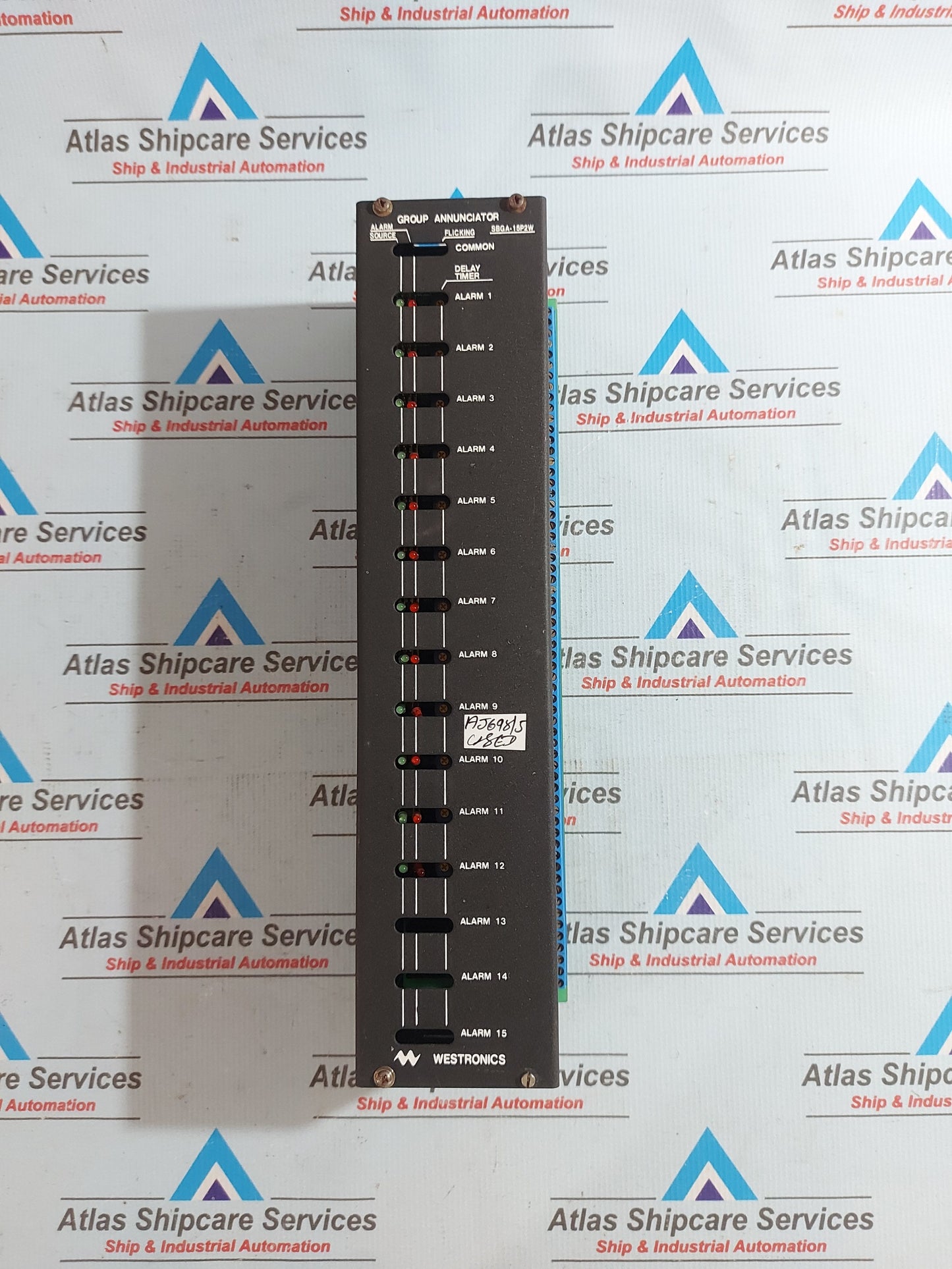 WESTRONICS SBGA-15P2W SEOBU ELECTRONICS GROUP ANNUNCIATOR