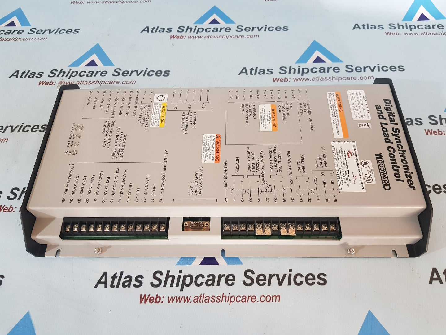 WOODWARD 9905-797 DIGITAL SYNCHRONIZER AND LOAD CONTROL