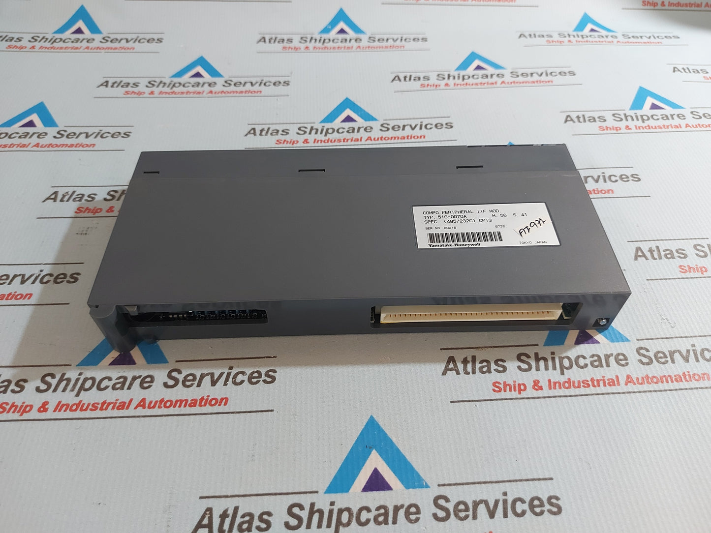 YAMATAKE-HONEYWELL 510-0070A COMPO.PERIPHERAL I/F MODULE