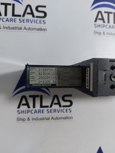 YAMATAKE-HONEYWELL J-SRP50-12 CONTROLLER MODULE 0 ~ 100'C Pt
