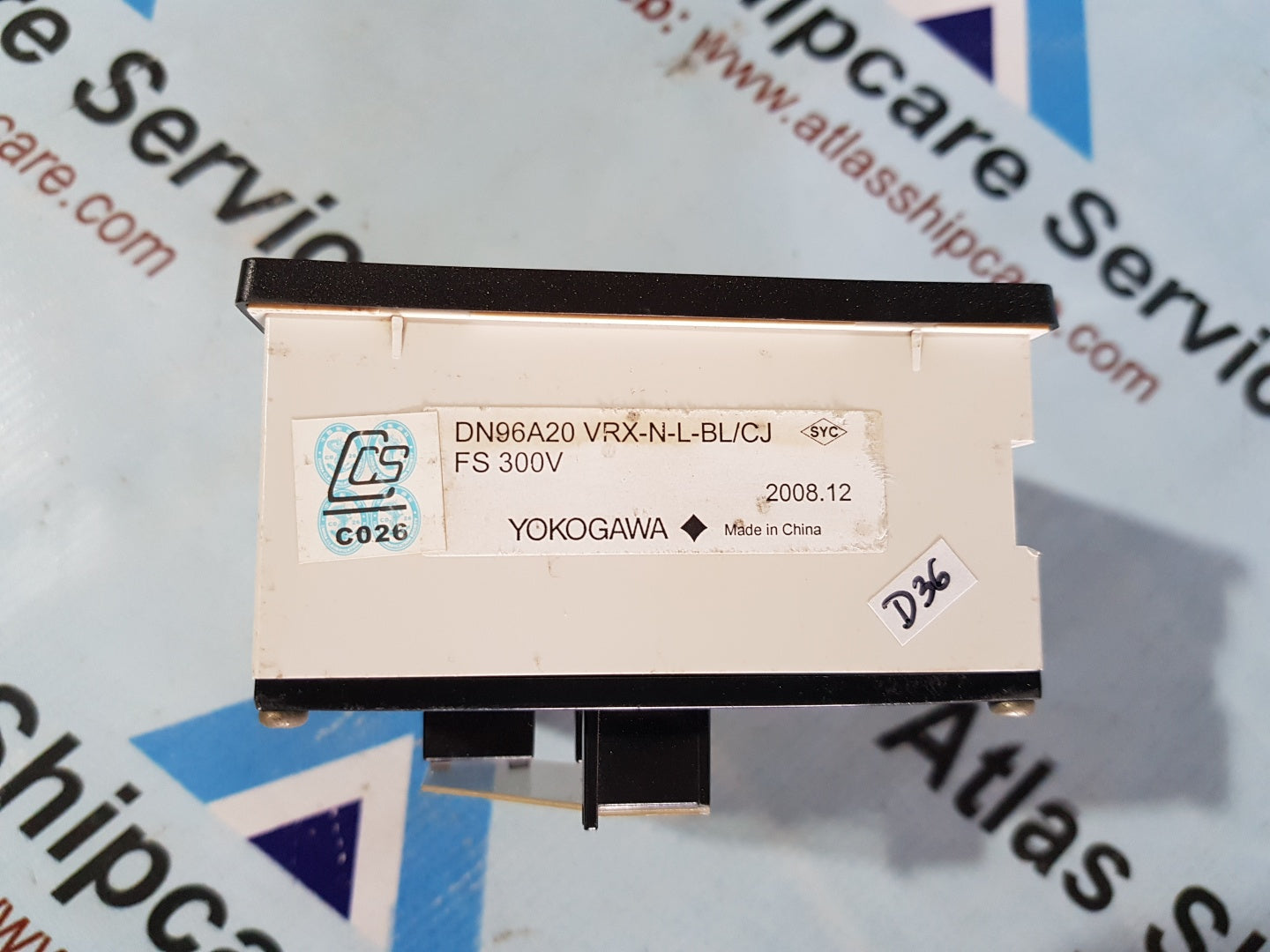 YOKOGAWA DN96A20 VRX-N-L-BL/CJ VOLT METER