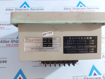 YOKOGAWA NAVITEC EMLOG LR221-F SPEED AND DISTANCE INDICATOR