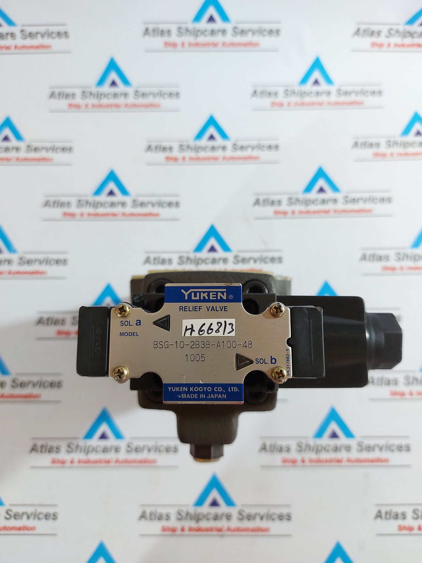 YUKEN BSG-10-2B3B-A100-48 RELIEF VALVE