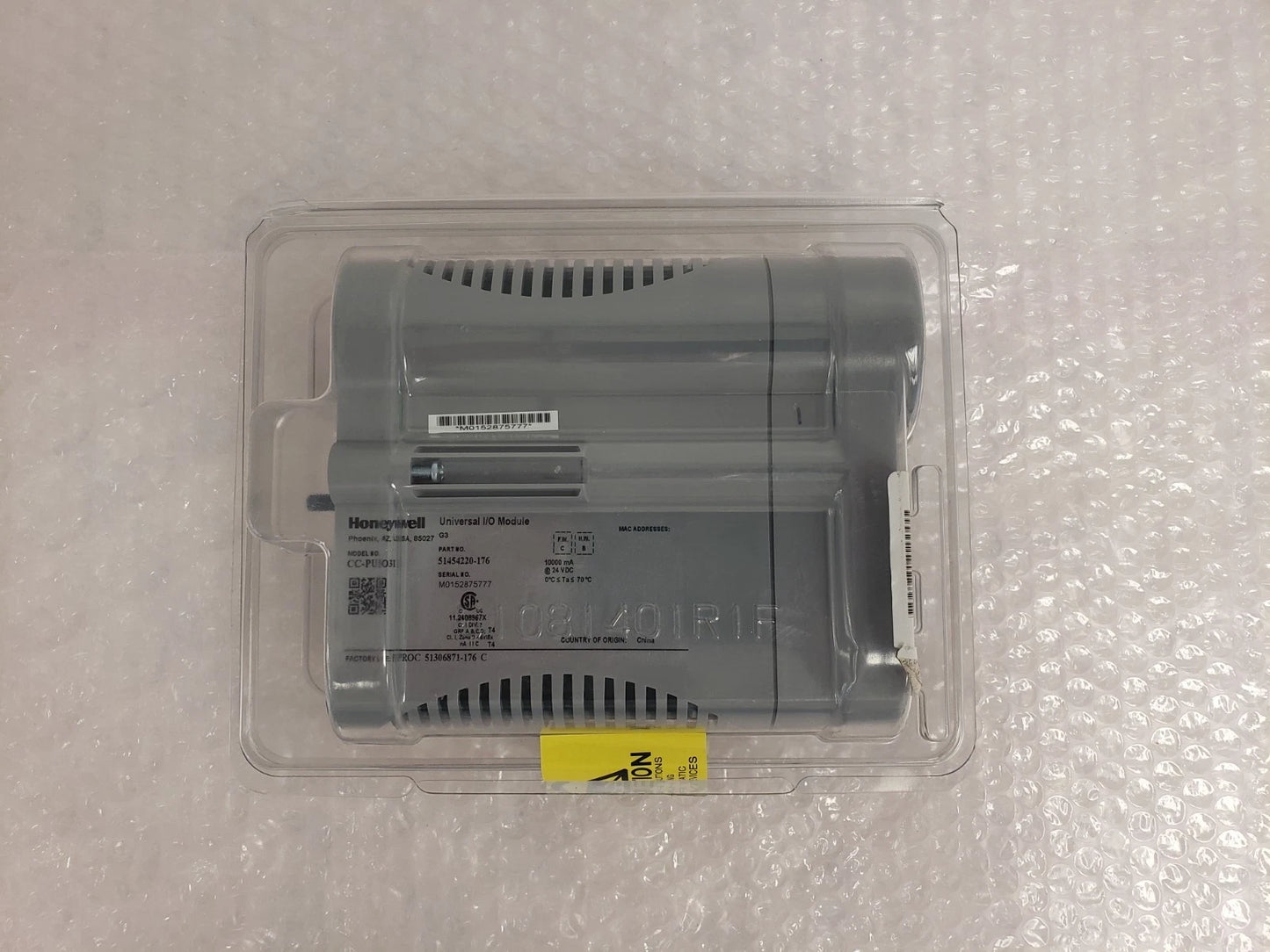 Honeywell CC-PUIO31 Universal I/O Module G-9