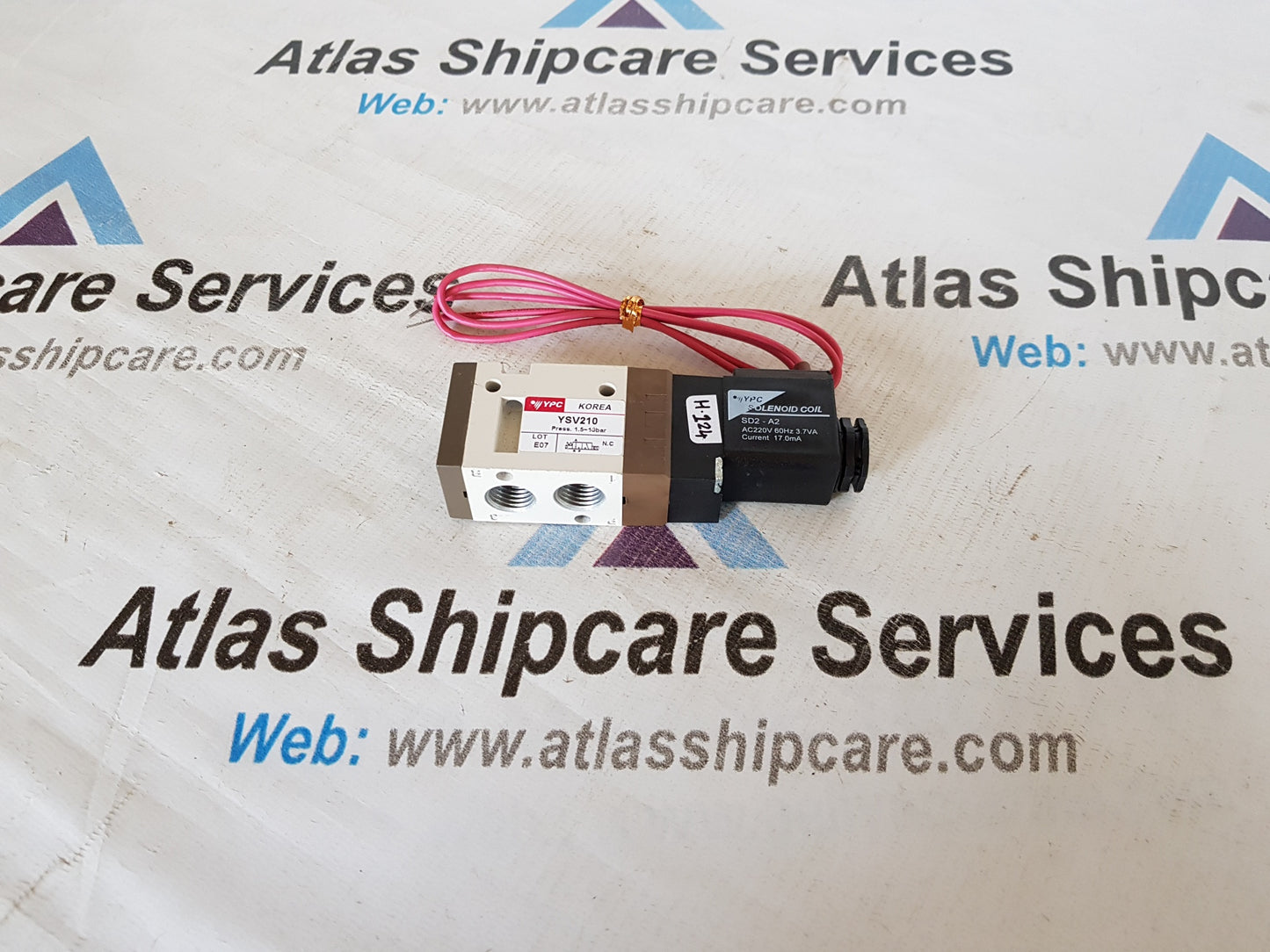 YPC KOREA YSV210 SOLENOID VALVE H124