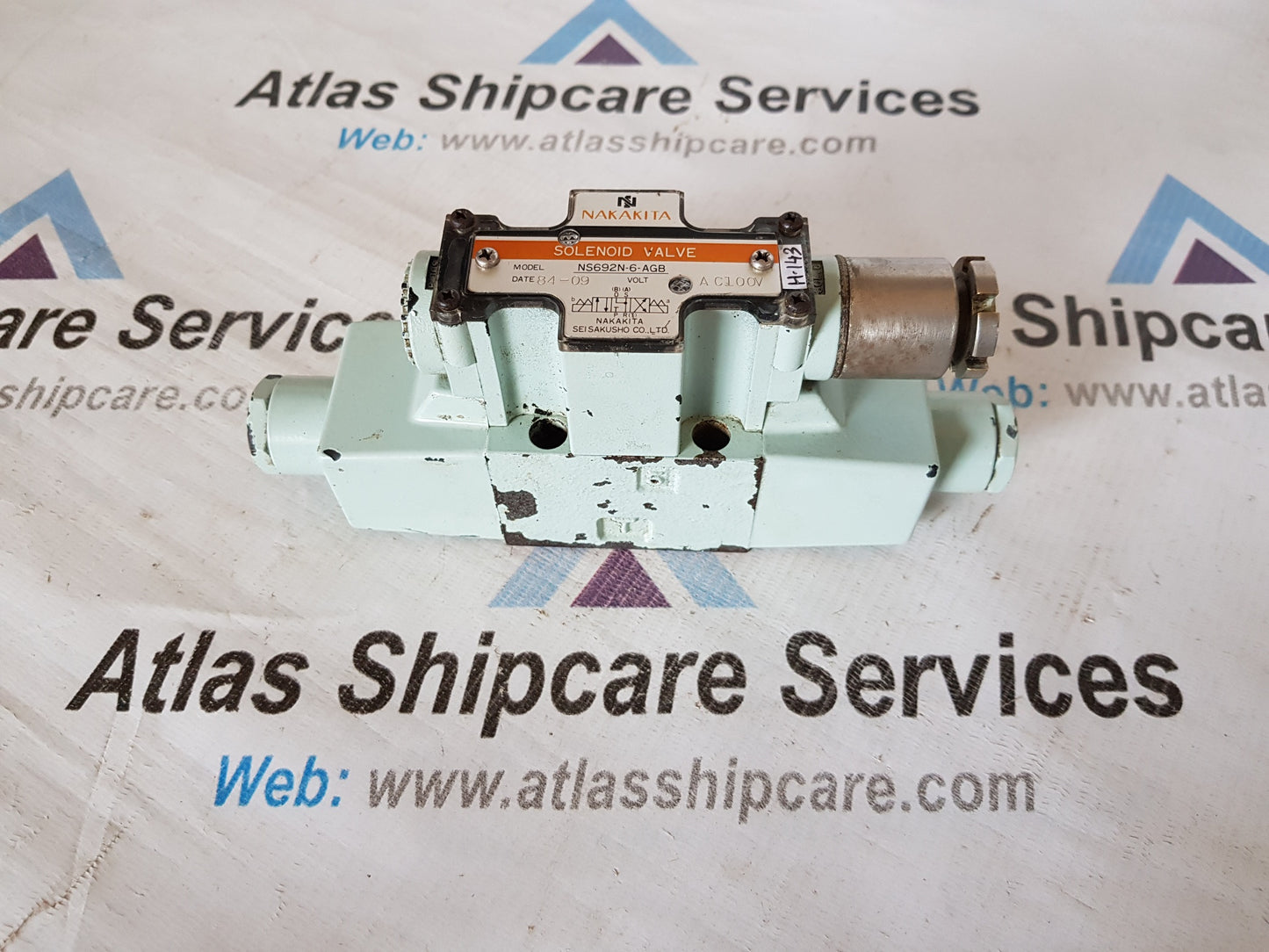 NAKAKITA SOLENOID VALVE NS692N-6-AGB H143