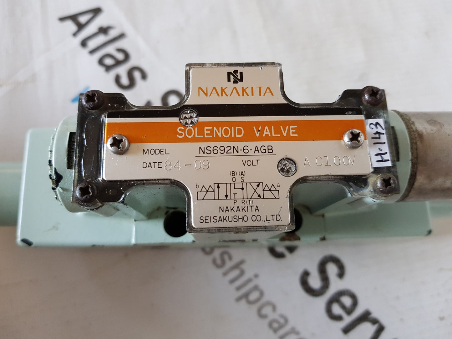 NAKAKITA SOLENOID VALVE NS692N-6-AGB H143