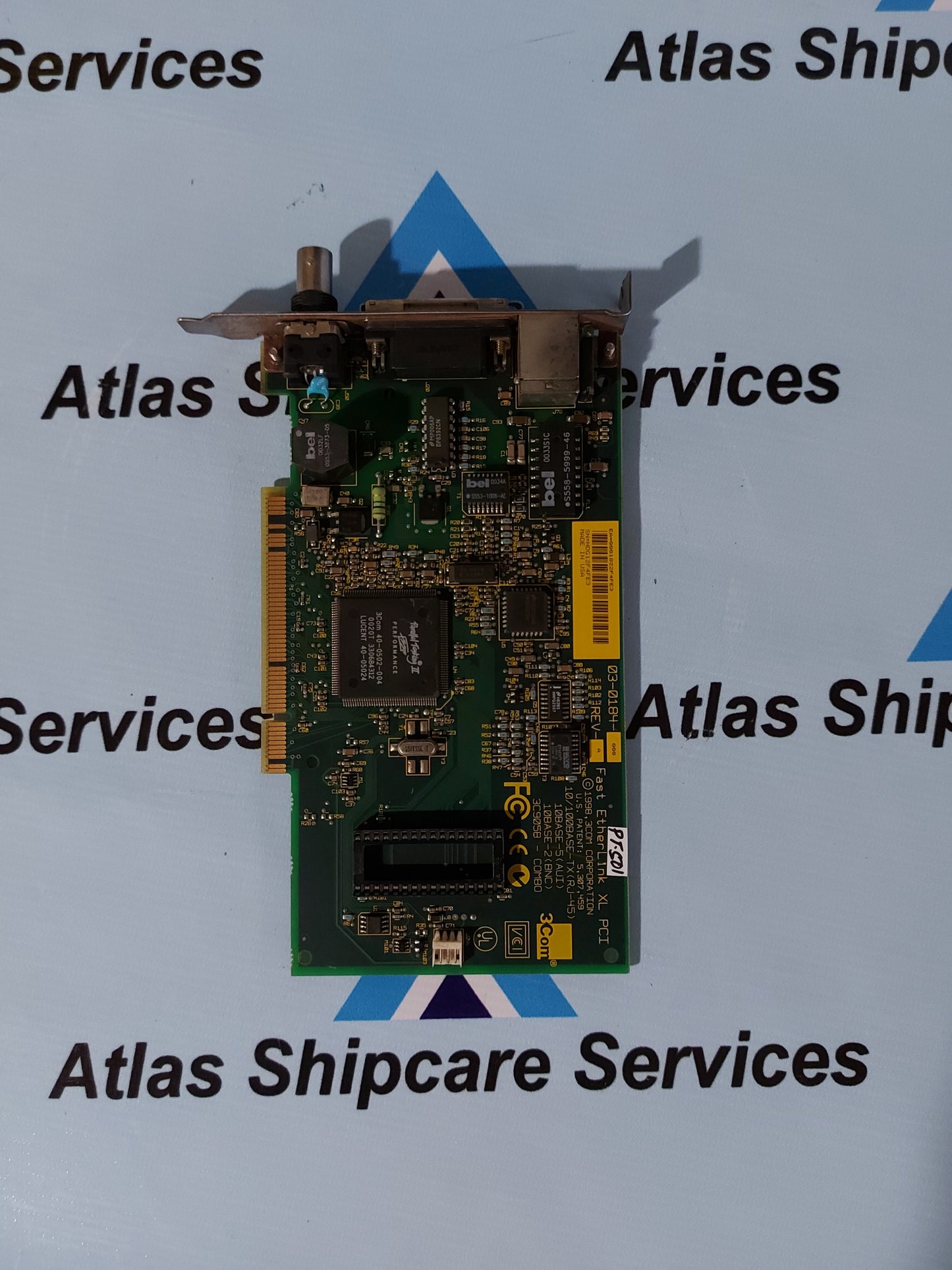 3COM FAST ETHERLINK XL PCI ETHERNET CARD 03-0184-000