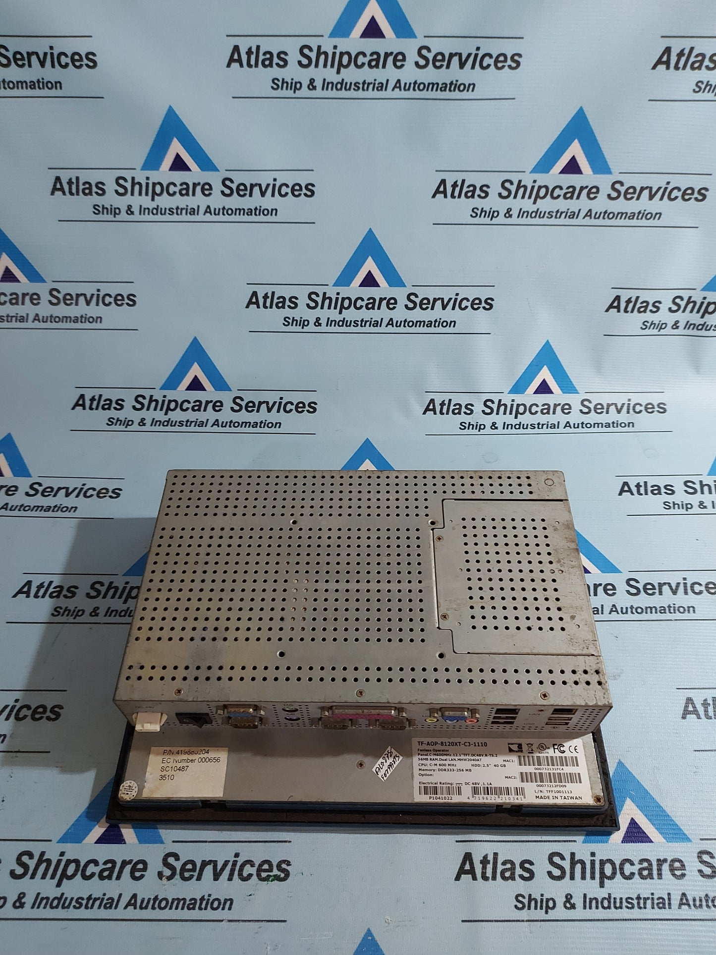 AAEON TF-AOP-8120XT-C3-1110 OPERATOR PANEL PC "TFT.DC48V.R-TS.2" AG278
