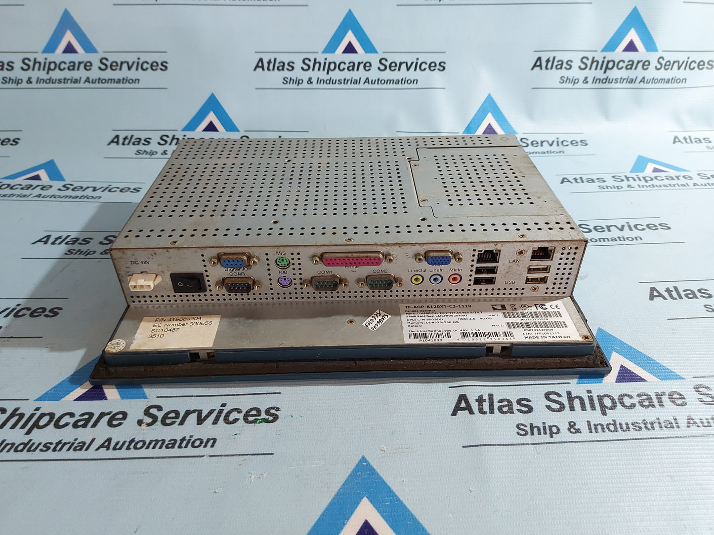 AAEON TF-AOP-8120XT-C3-1110 OPERATOR PANEL PC "TFT.DC48V.R-TS.2" AG278