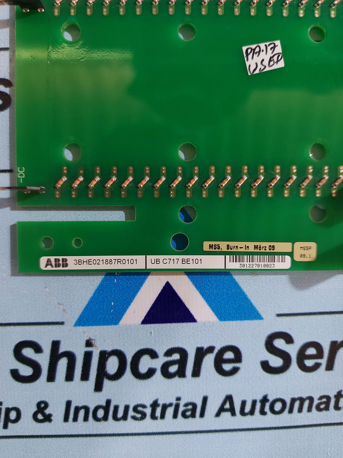 ABB 3BHE021887R0101 UB C717 BE101 OVVP-BOARD