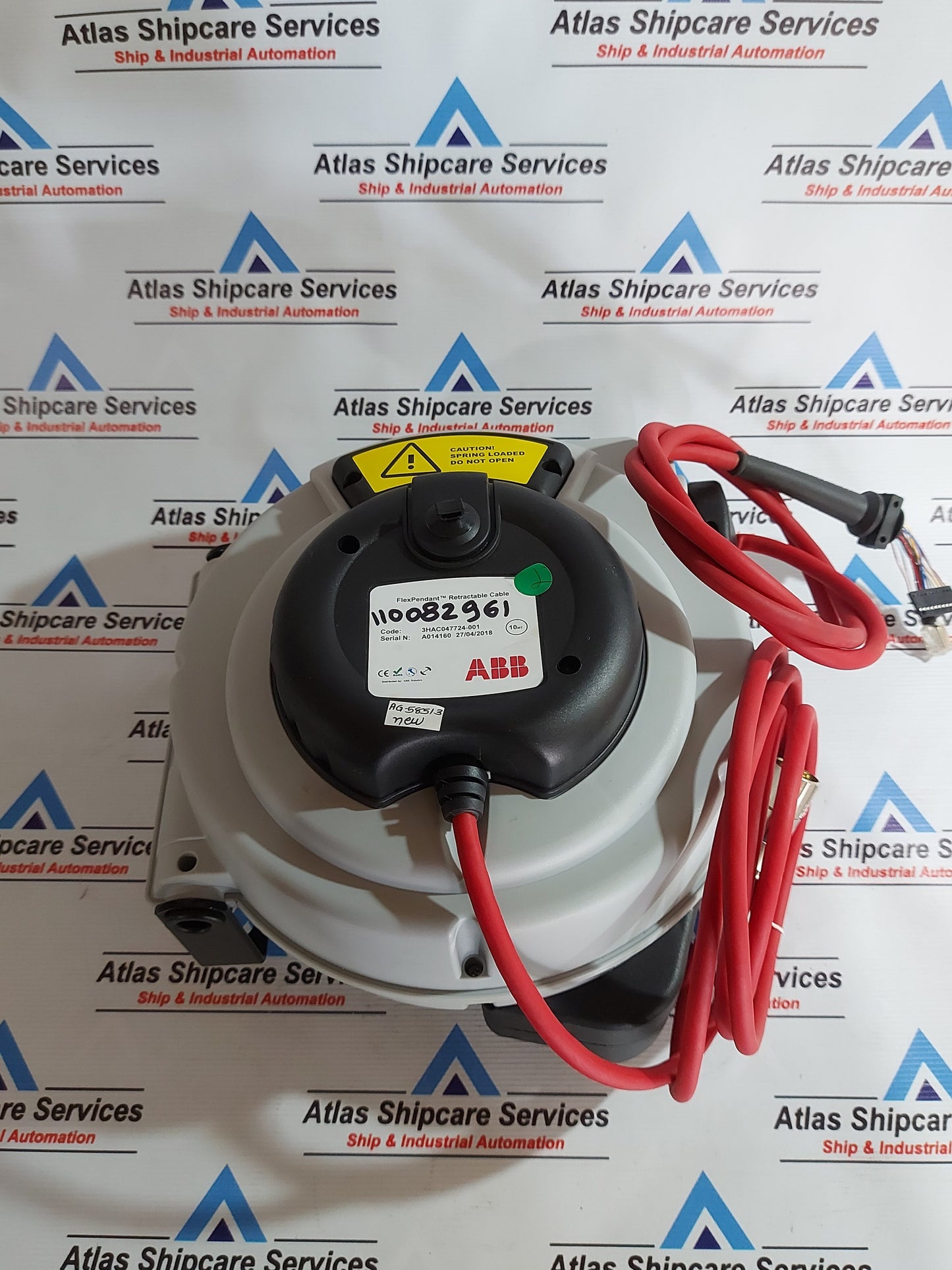 ABB 3HAC047724-001 FLEXPENDANT RETRACTABLE CABLE 10m AG585