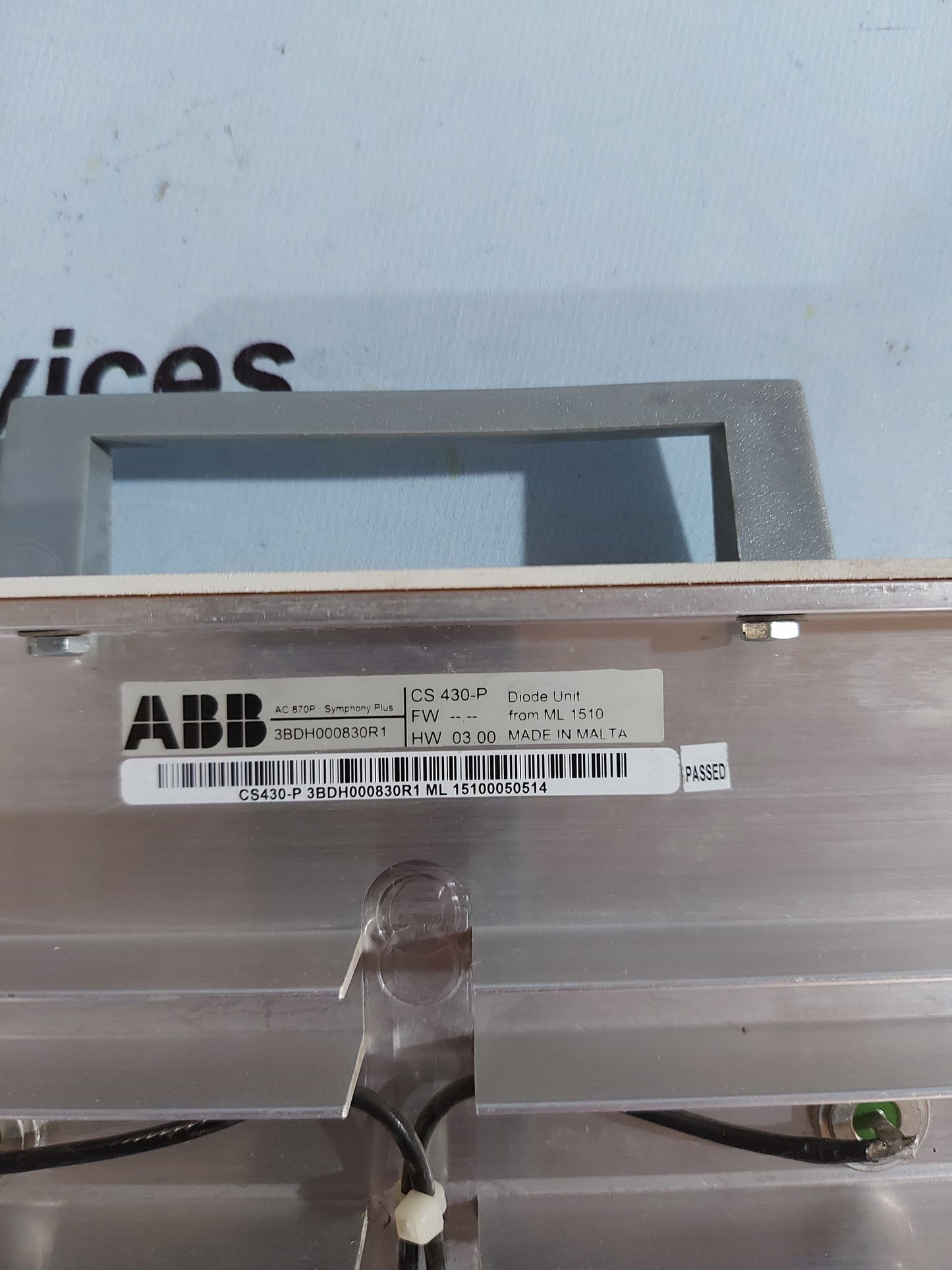 ABB AC870P CS 430-P DIODE UNIT